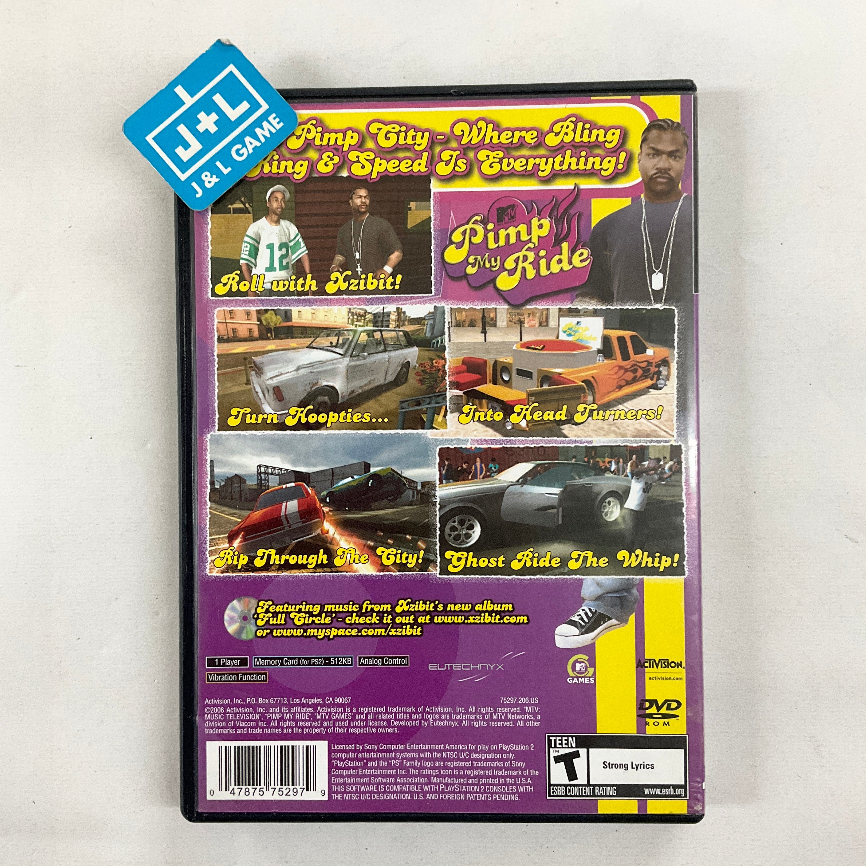 Pimp My Ride - (PS2) PlayStation 2 [Pre-Owned] | J&L Game