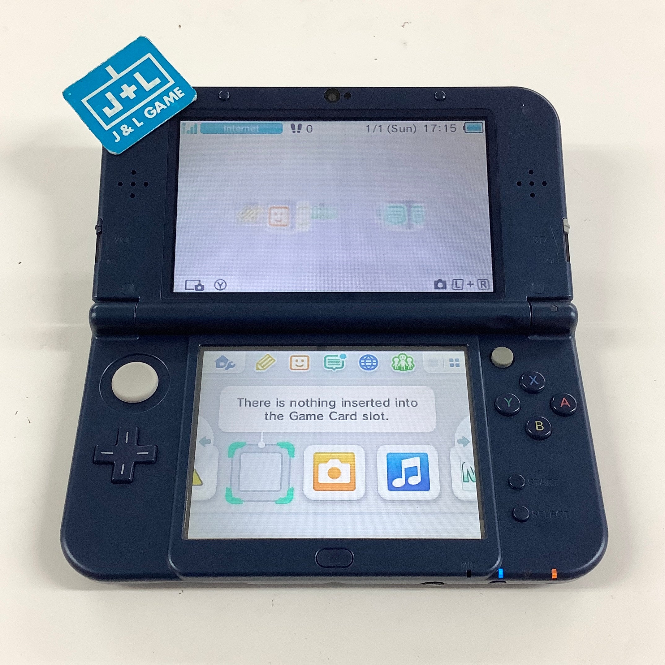 New Nintendo 3DS XL Console (Metallic Blue) - Nintendo 3DS [Pre-Owned] (Japanese Import)