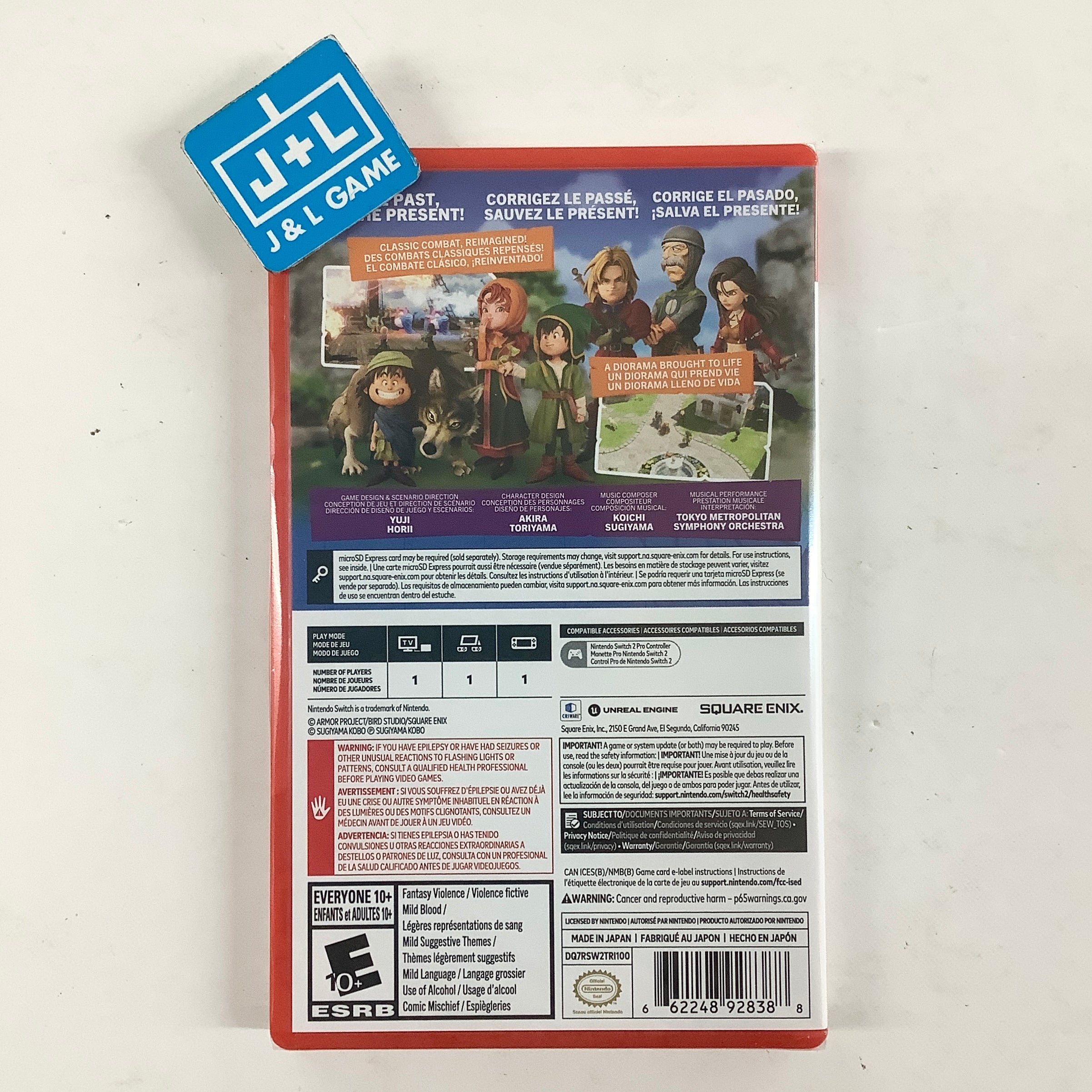 Dragon Quest VII Reimagined - (NS2) Nintendo Switch 2 Video Games Square Enix
