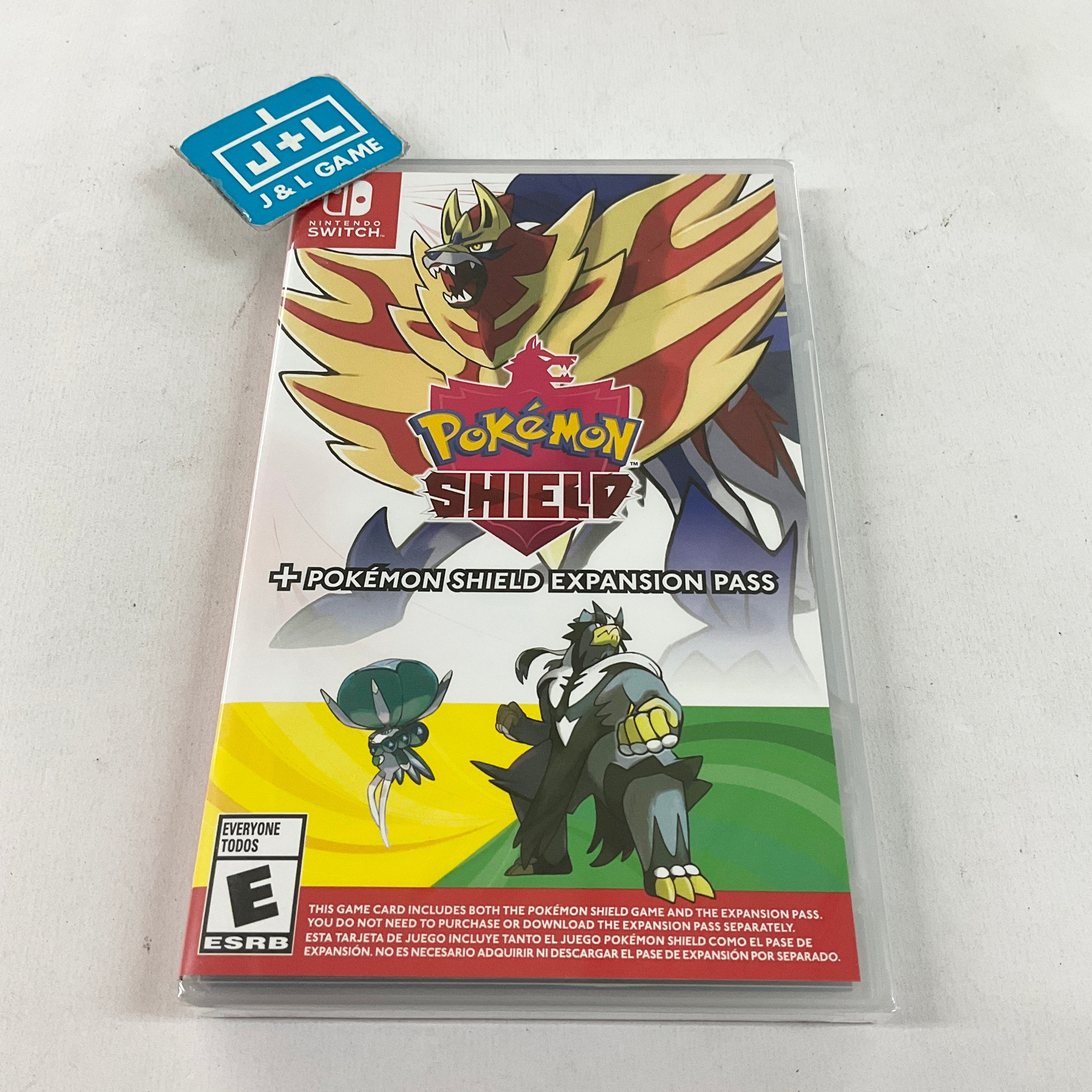 Pokemon Shield + Expansion Pass - Nintendo Switch Pokemon Shield + Expansion Pass - Nintendo Switch