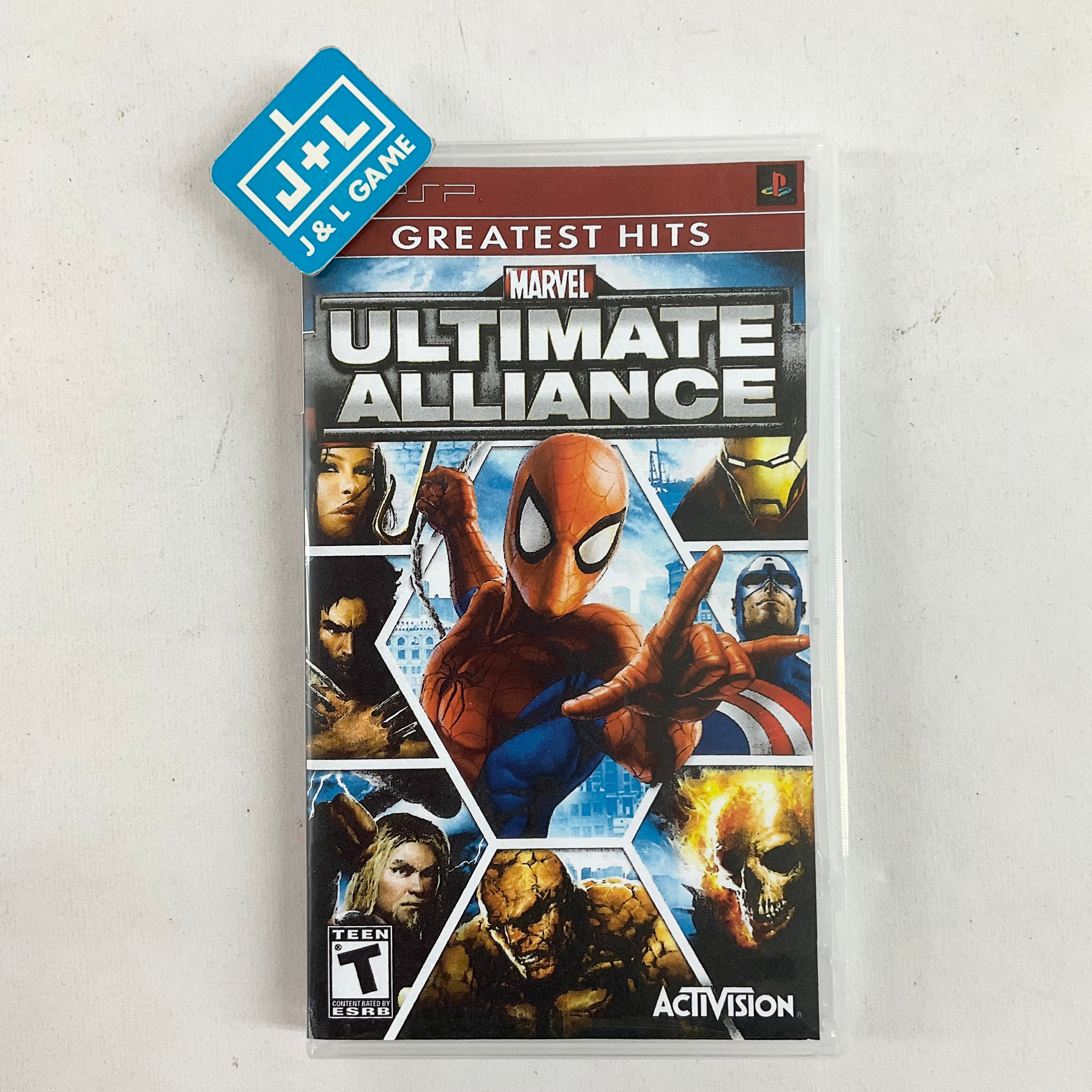 Marvel: Ultimate Alliance (Greatest Hits) - SONY PSP [Pre-Owned] Video Games Activision
