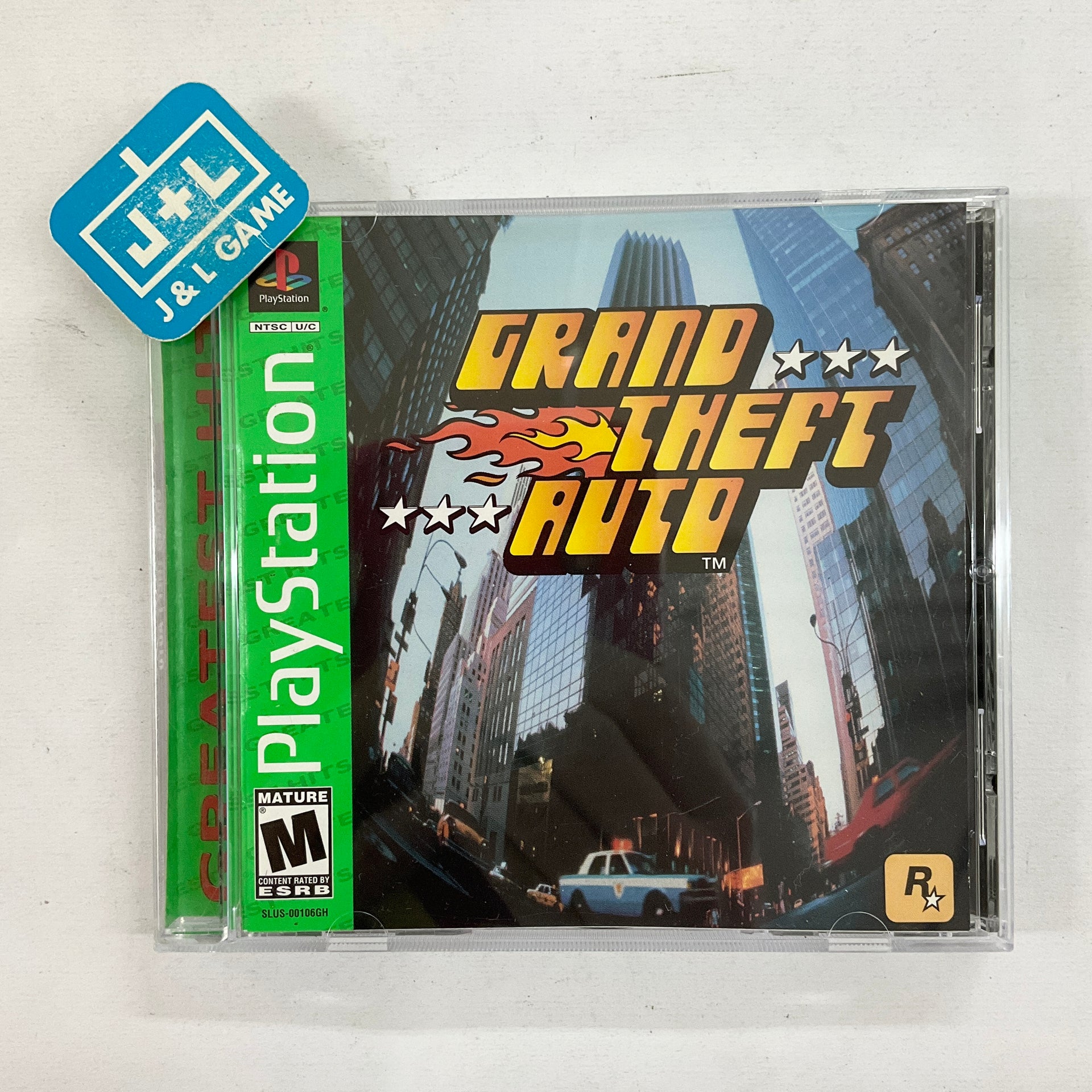 Grand Theft Auto (Greatest Hits) (PS1) PlayStation [Pre-Owned