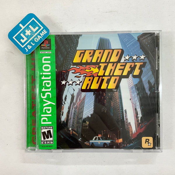 GTA GRAND THEFT AUTO PLATINUM JEU COMPLET PS1 PLAYSTATION 1 GTA GRAND THEFT AUTO PLATINUM JEU COMPLET PS1 PLAYSTATION 1