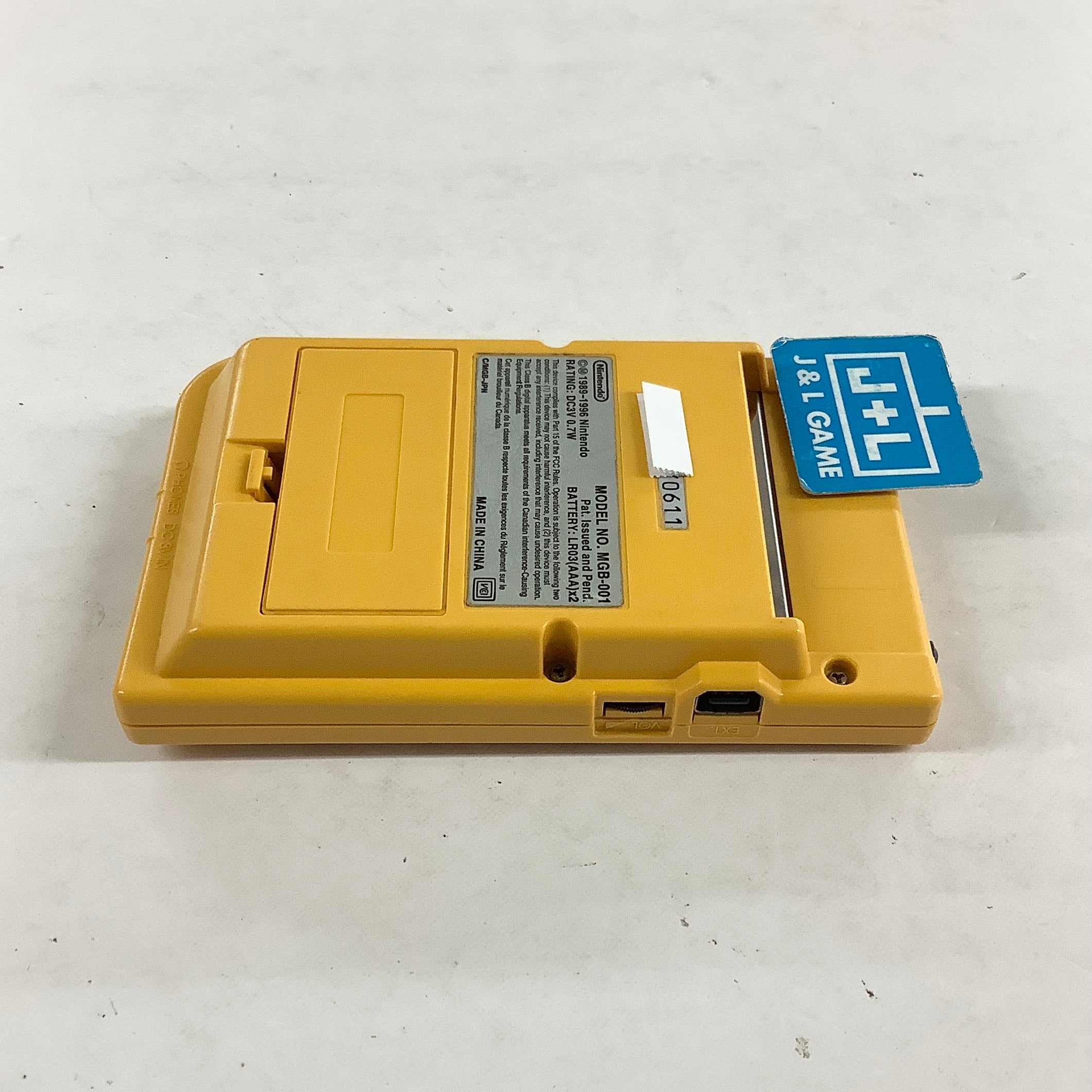 Nintendo Game Boy Pocket (Yellow with Backlight) - (GBP) Game Boy Pocket [Pre-Owned] Video Games Nintendo