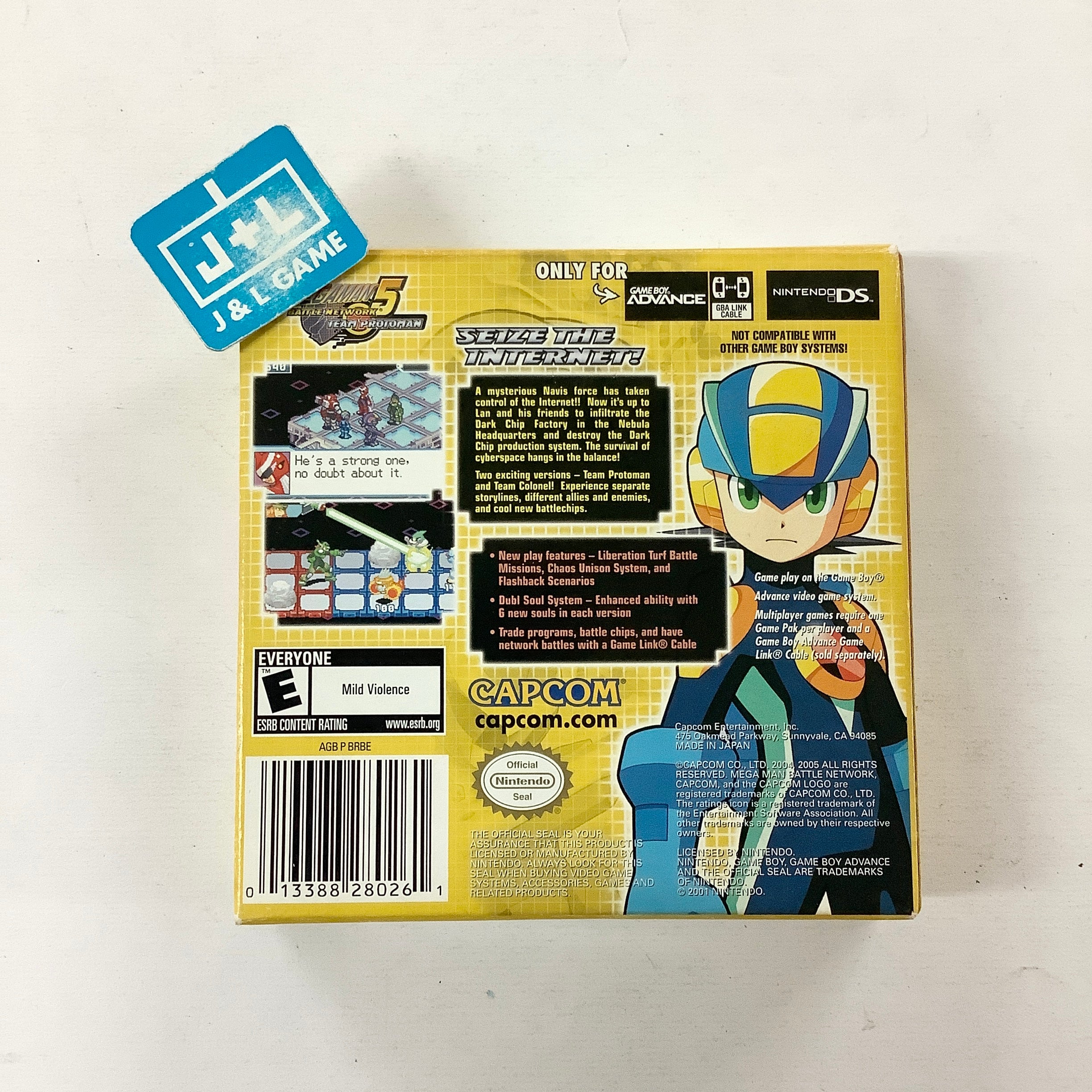 Mega Man Battle Network 5: Team Protoman - (GBA) Game Boy Advance [Pre-Owned] Video Games Capcom   