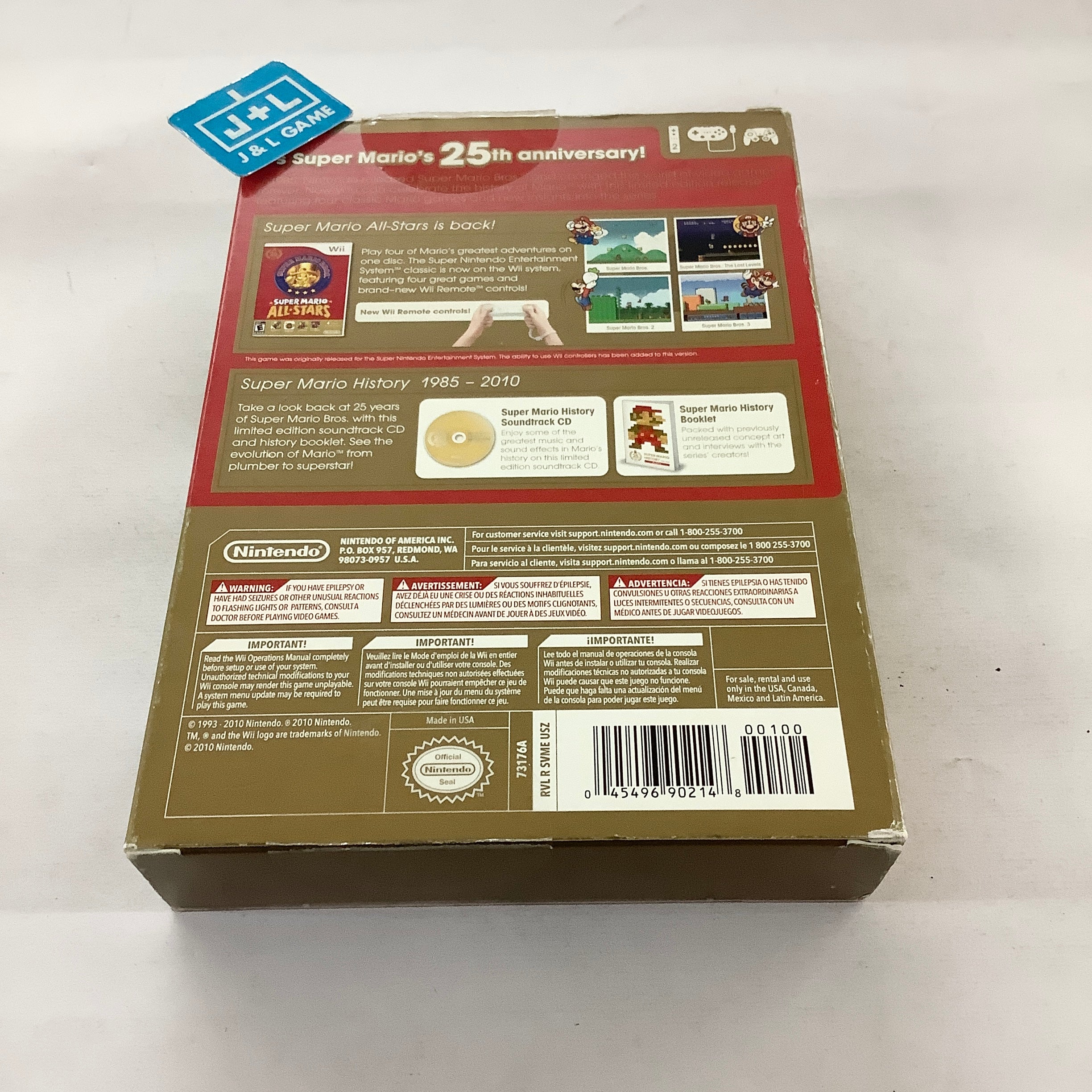 Super Mario All-Stars (Limited Edition) - Nintendo Wii [Pre-Owned] Video Games Nintendo