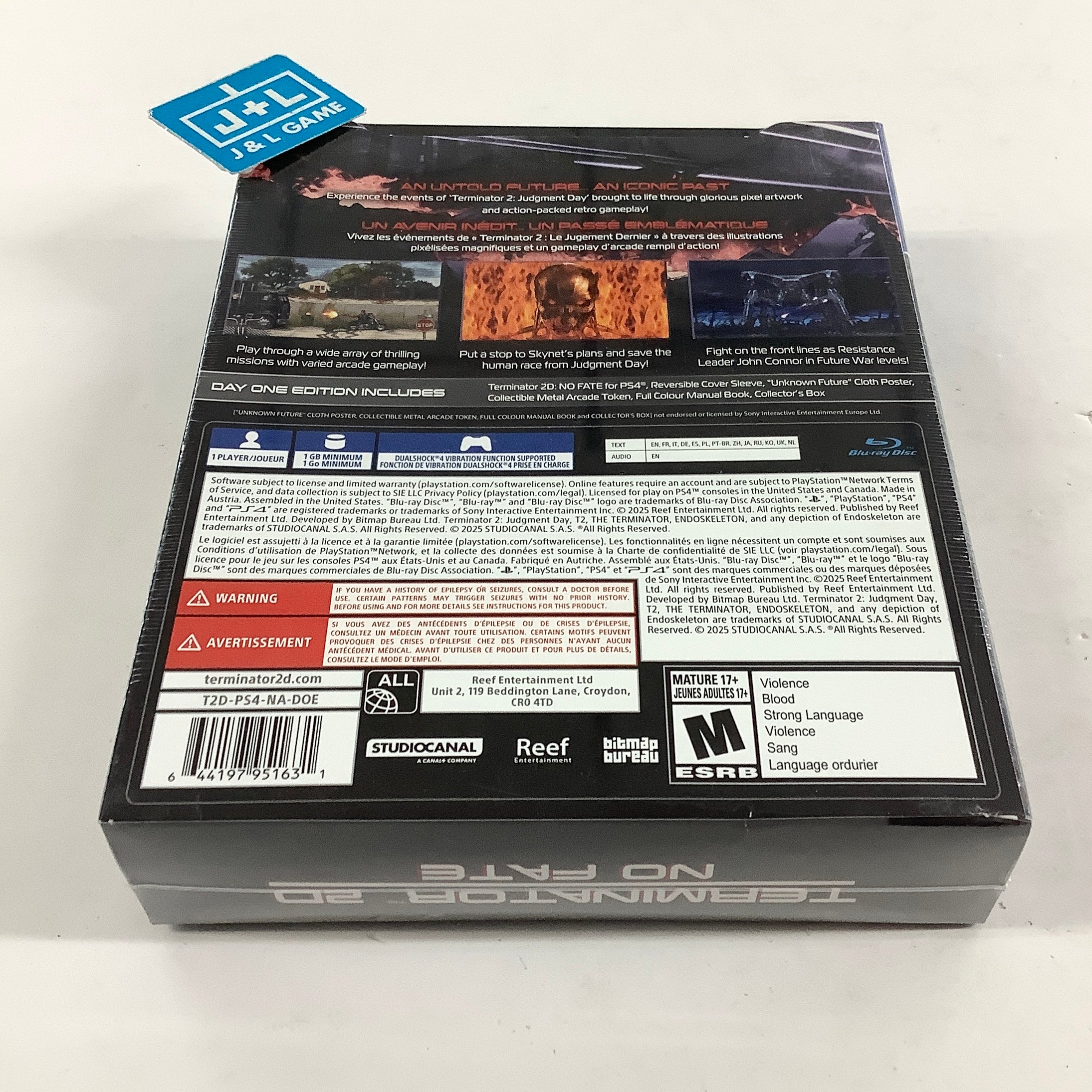 Terminator 2D: NO FATE (Day One Edition) - (PS4) PlayStation 4 Video Games Reef Entertainment
