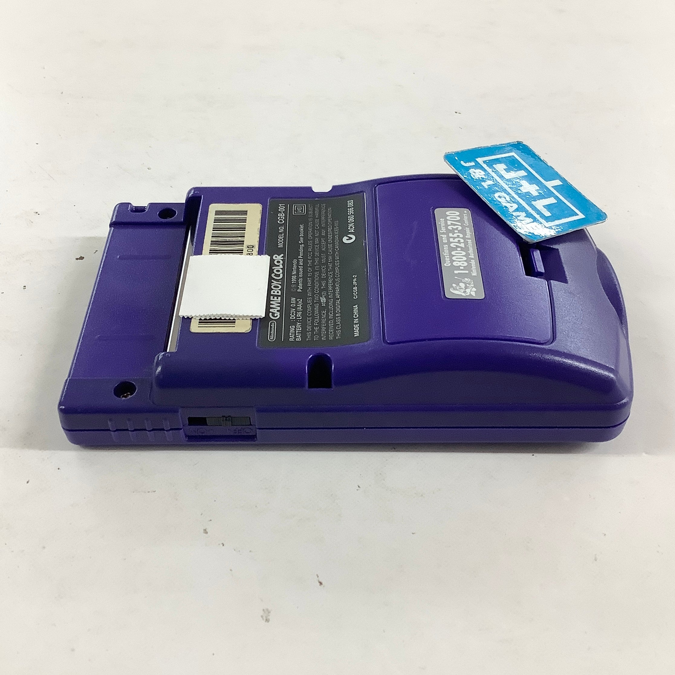Nintendo Game Boy Color Console (Grape with Backlight) - (GBC) Game Boy Color [Pre-Owned] Consoles Nintendo