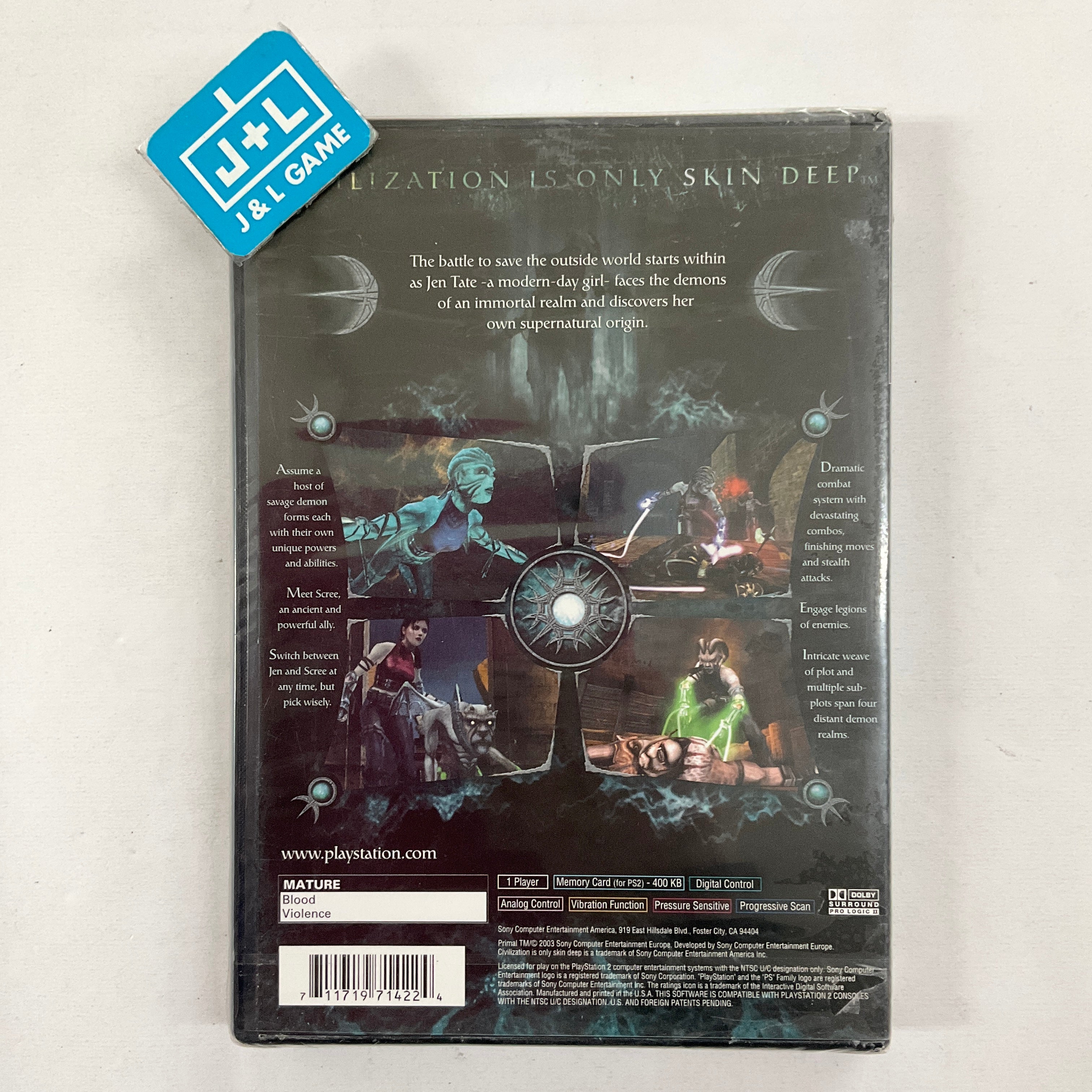 Primal - (PS2) PlayStation 2 Video Games SCEA