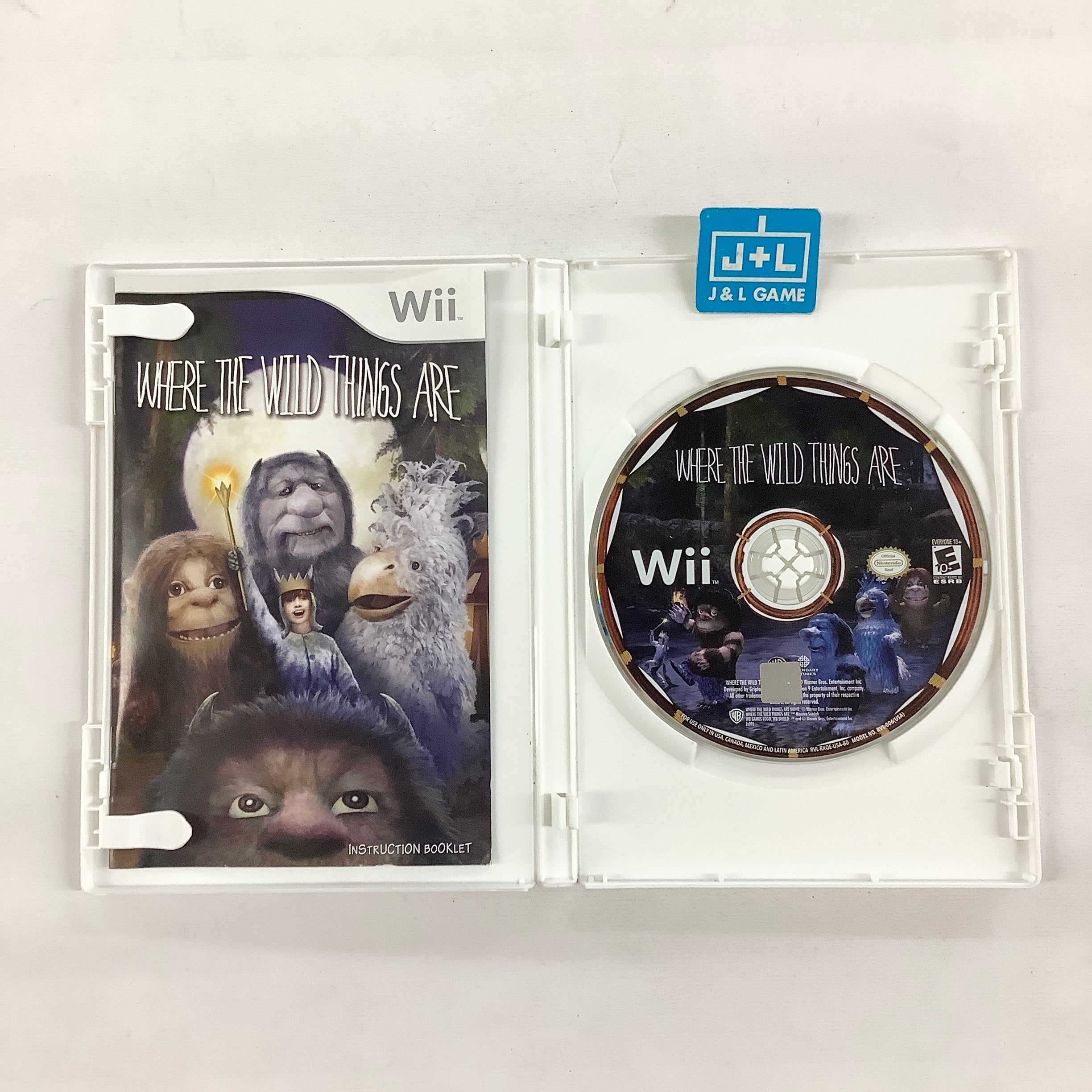 Where The Wild Things Are - Nintendo Wii [Pre-Owned] Video Games Warner Bros. Interactive Entertainment
