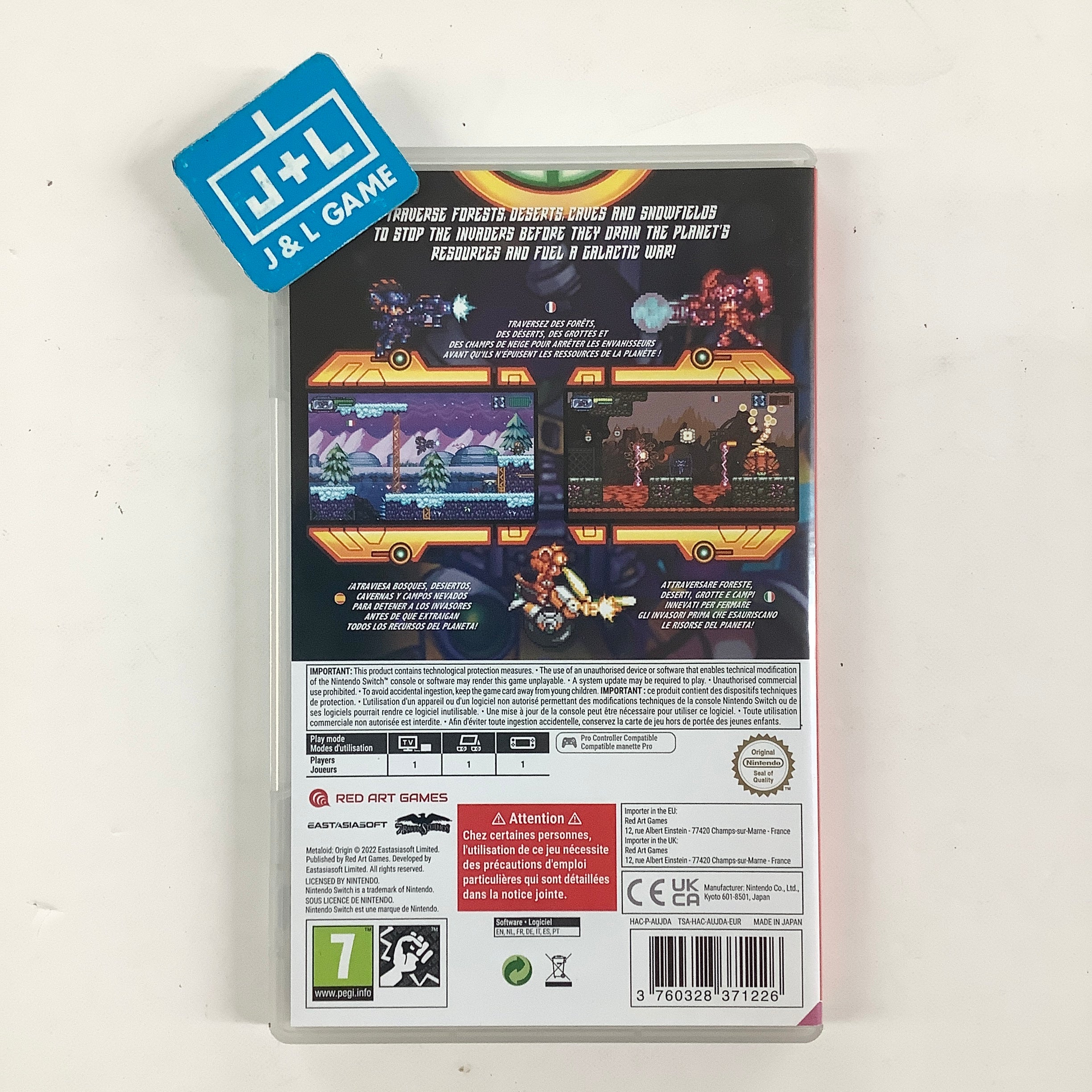 Metaloid Origin - (NSW) Nintendo Switch [Pre-Owned] (European Import) Video Games Red Art Games