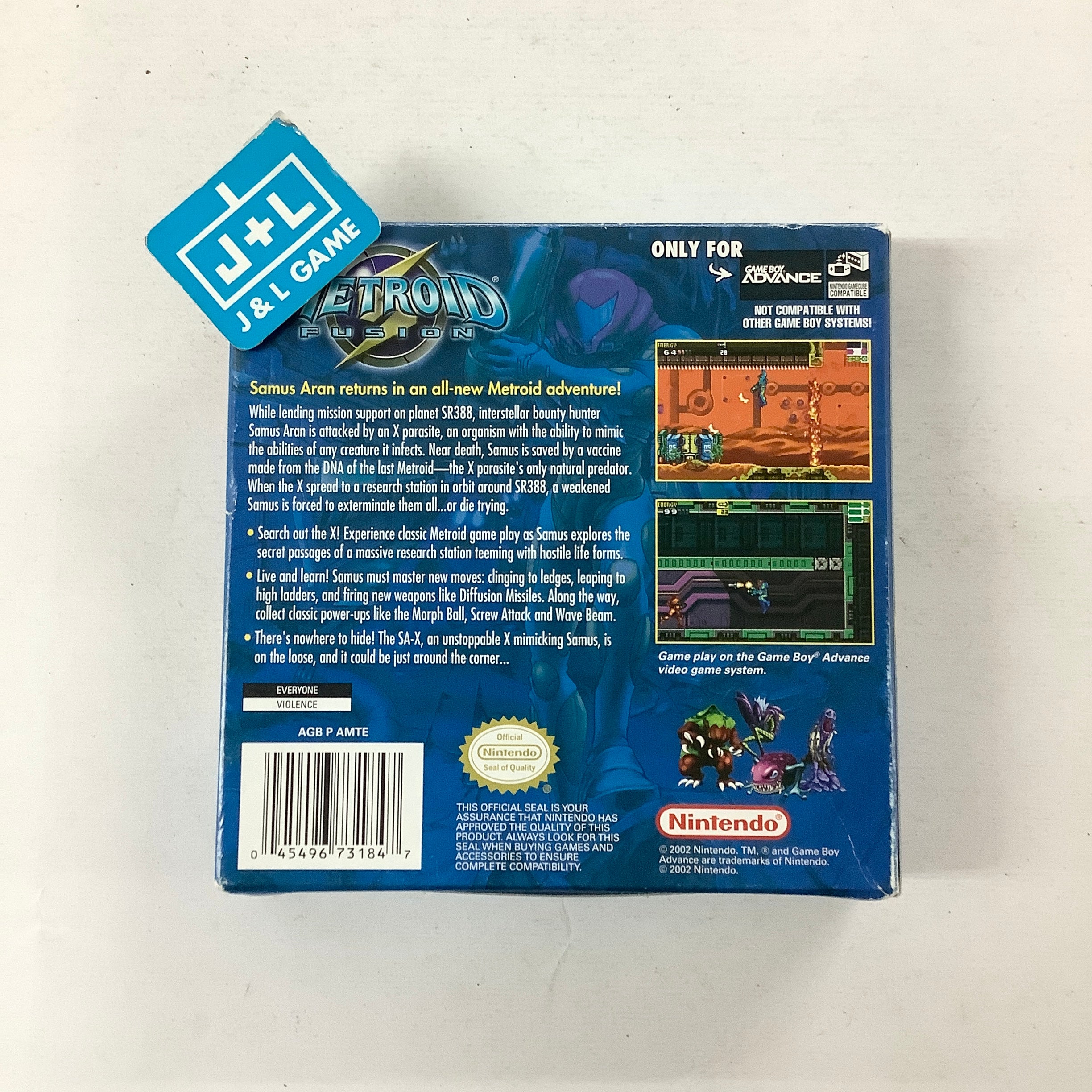 Metroid Fusion - (GBA) Game Boy Advance [Pre-Owned] Video Games Nintendo