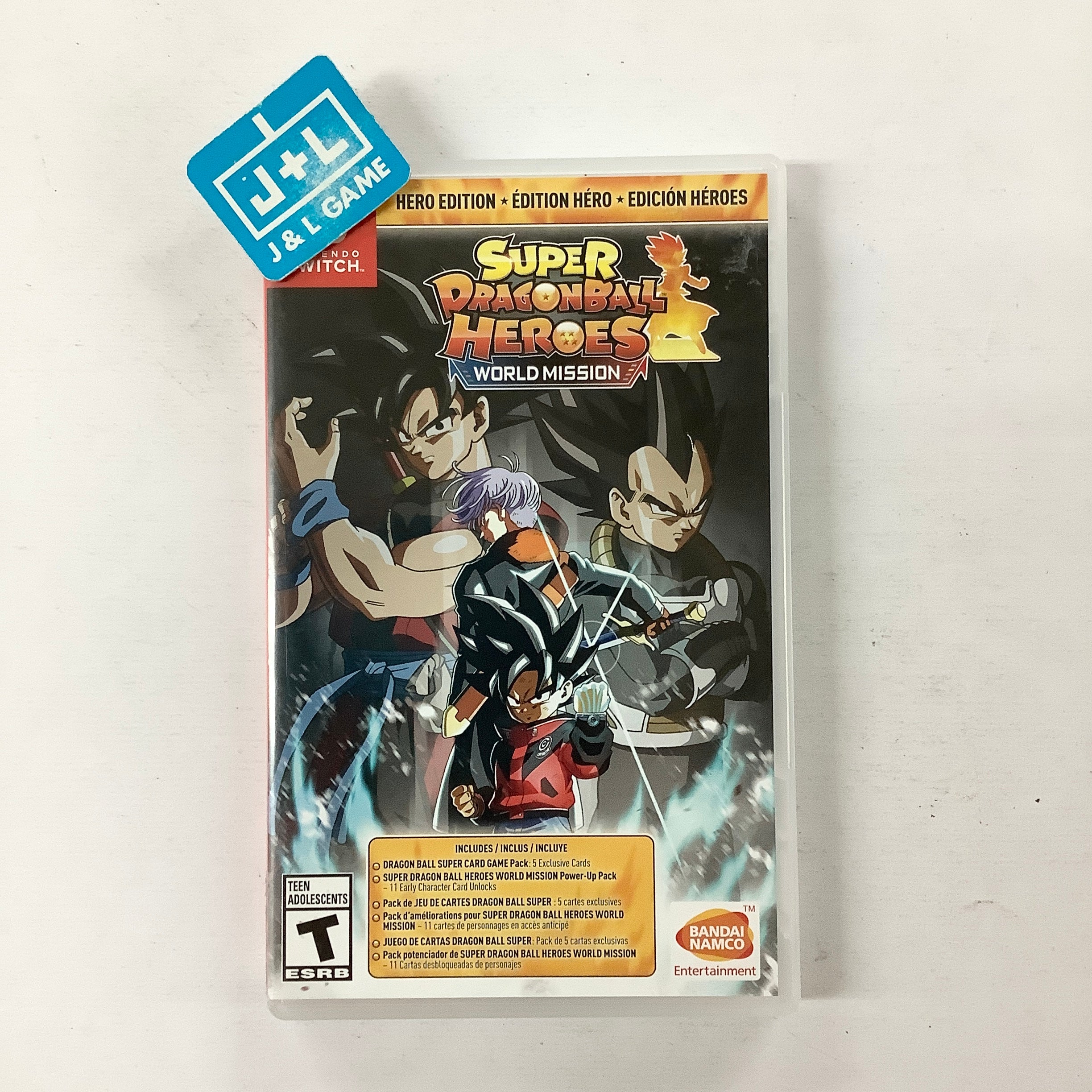 Super DRAGON BALL Heroes: World Mission Hero Edition - (NSW) Nintendo Switch [Pre-Owned] Video Games BANDAI NAMCO Entertainment   