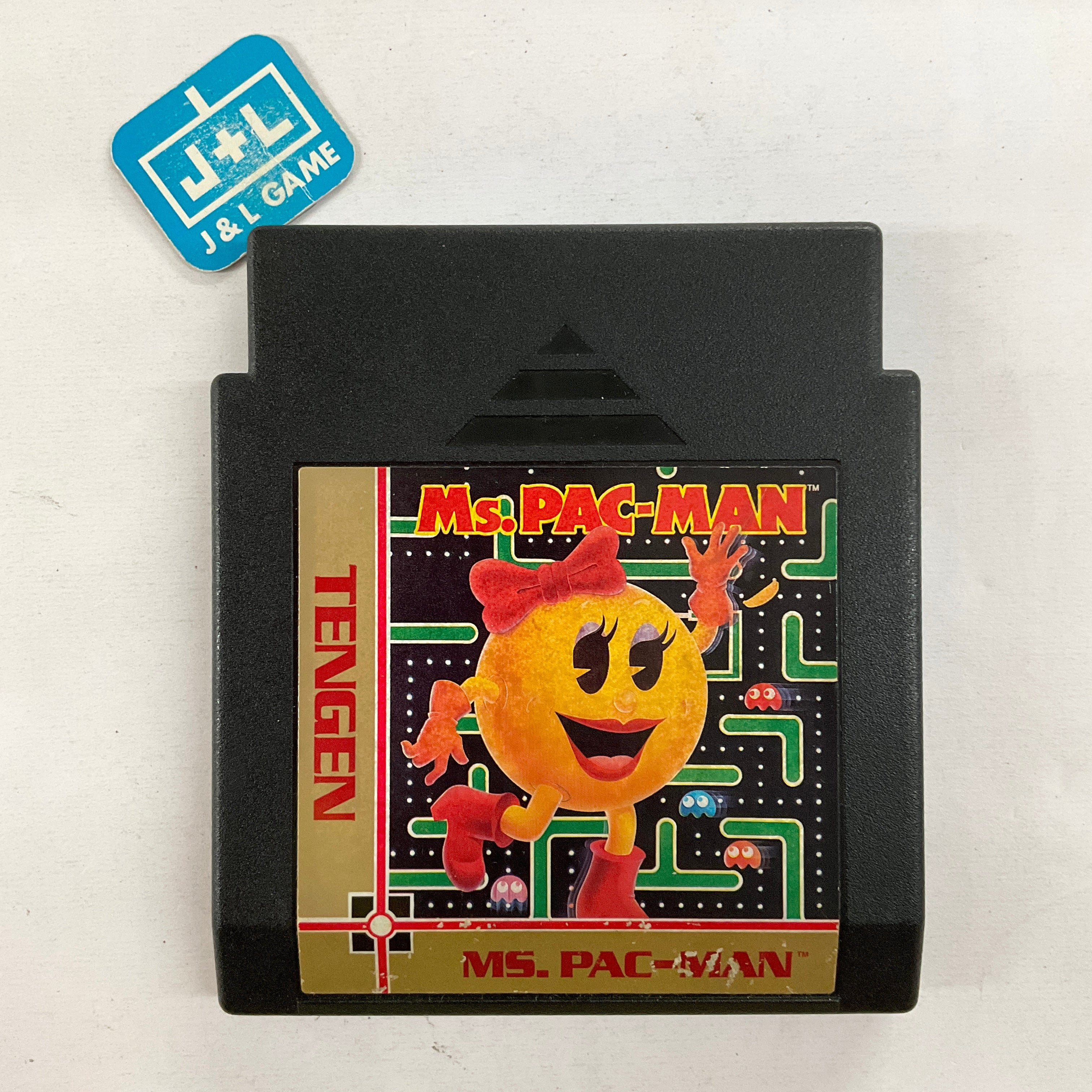 Ms. Pac-Man (Tengen) - (NES) Nintendo Entertainment System [Pre-Owned] Video Games Tengen   