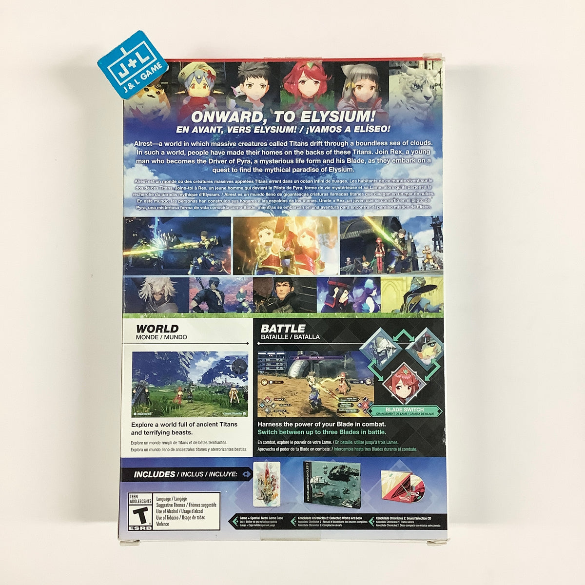 Xenoblade Chronicles 2 Special Edition - (NSW) Nintendo Switch [Pre-Owned] Video Games Nintendo