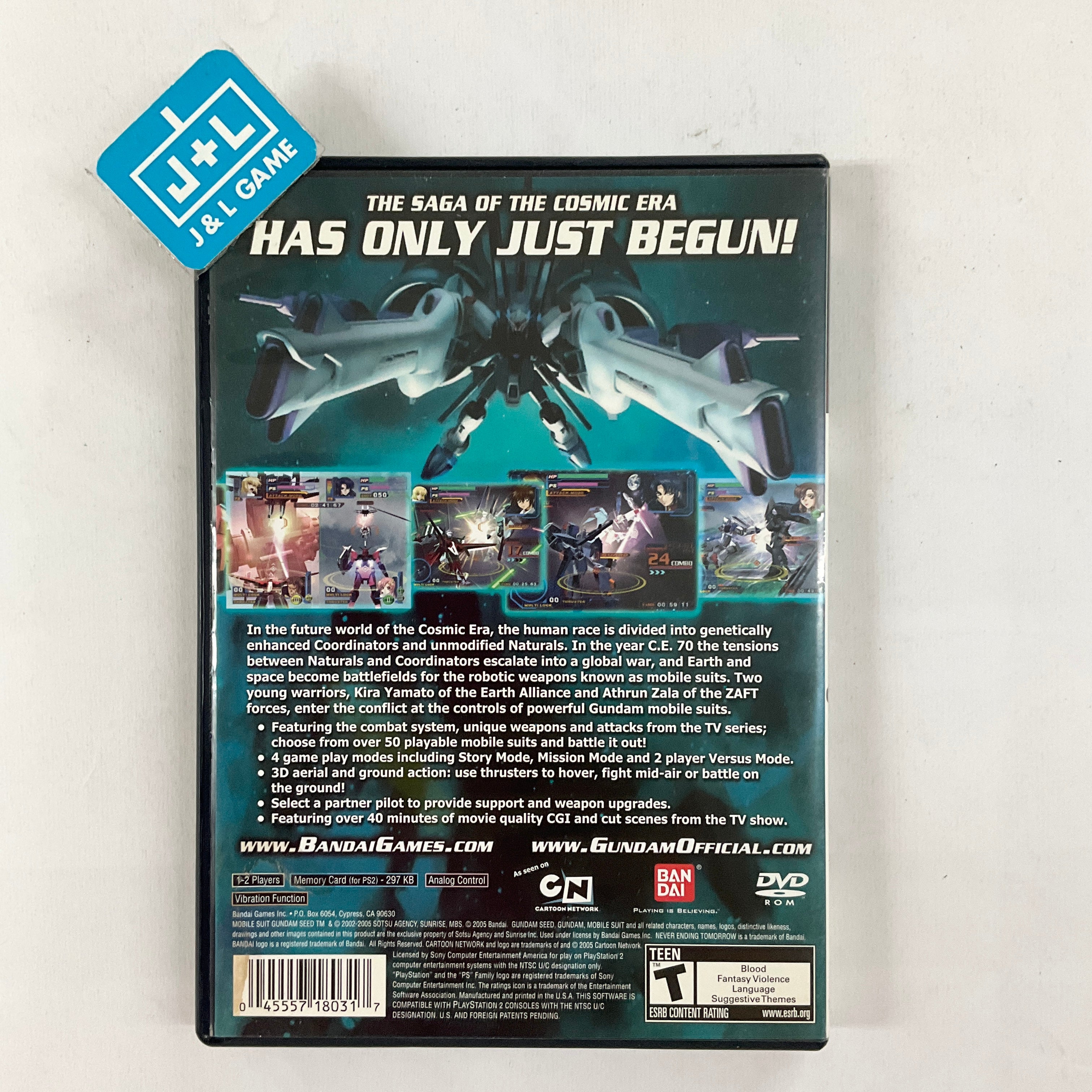 Mobile Suit Gundam Seed Never Ending Tomorrow - (PS2) Playstation