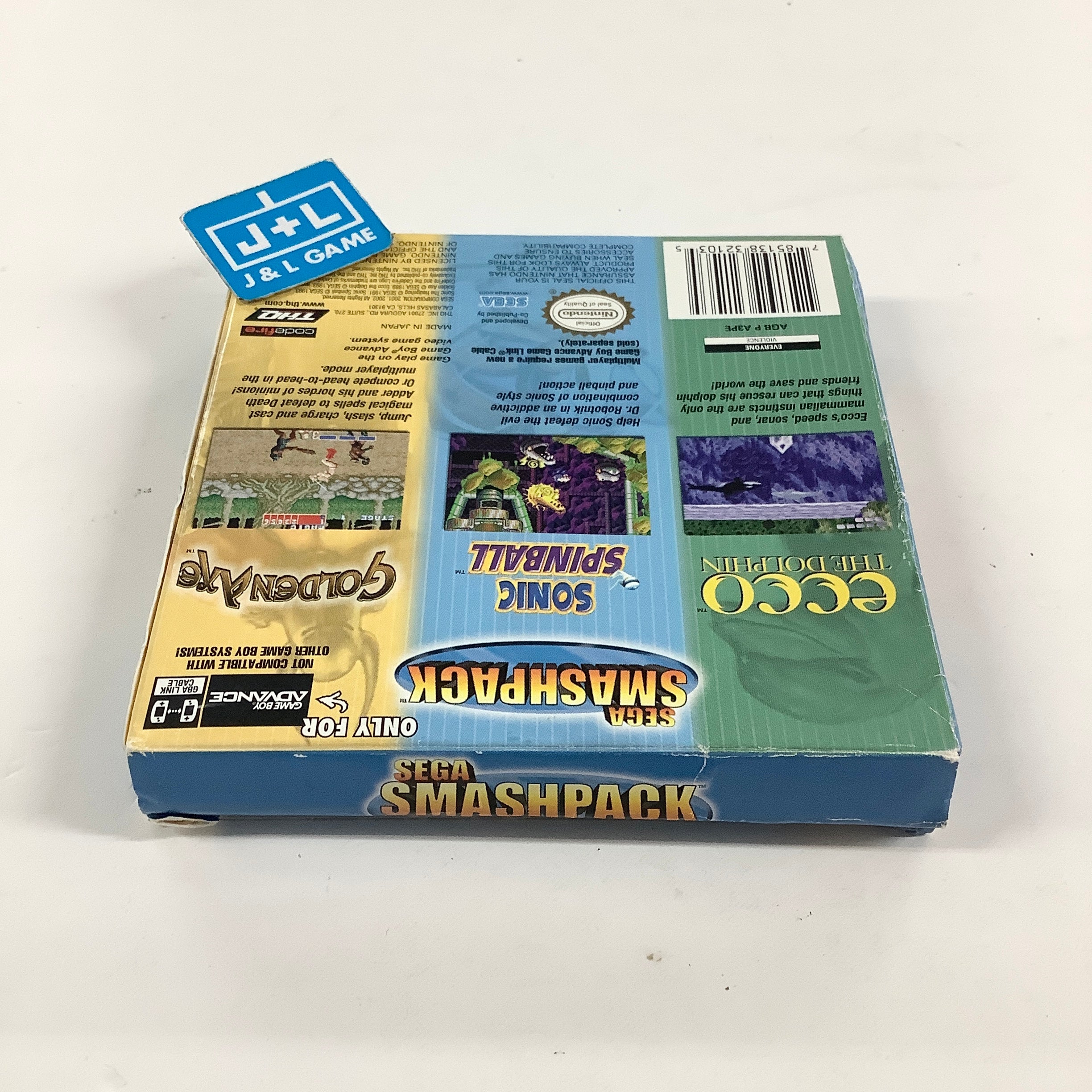 Sega Smash Pack - (GBA) Game Boy Advance [Pre-Owned]