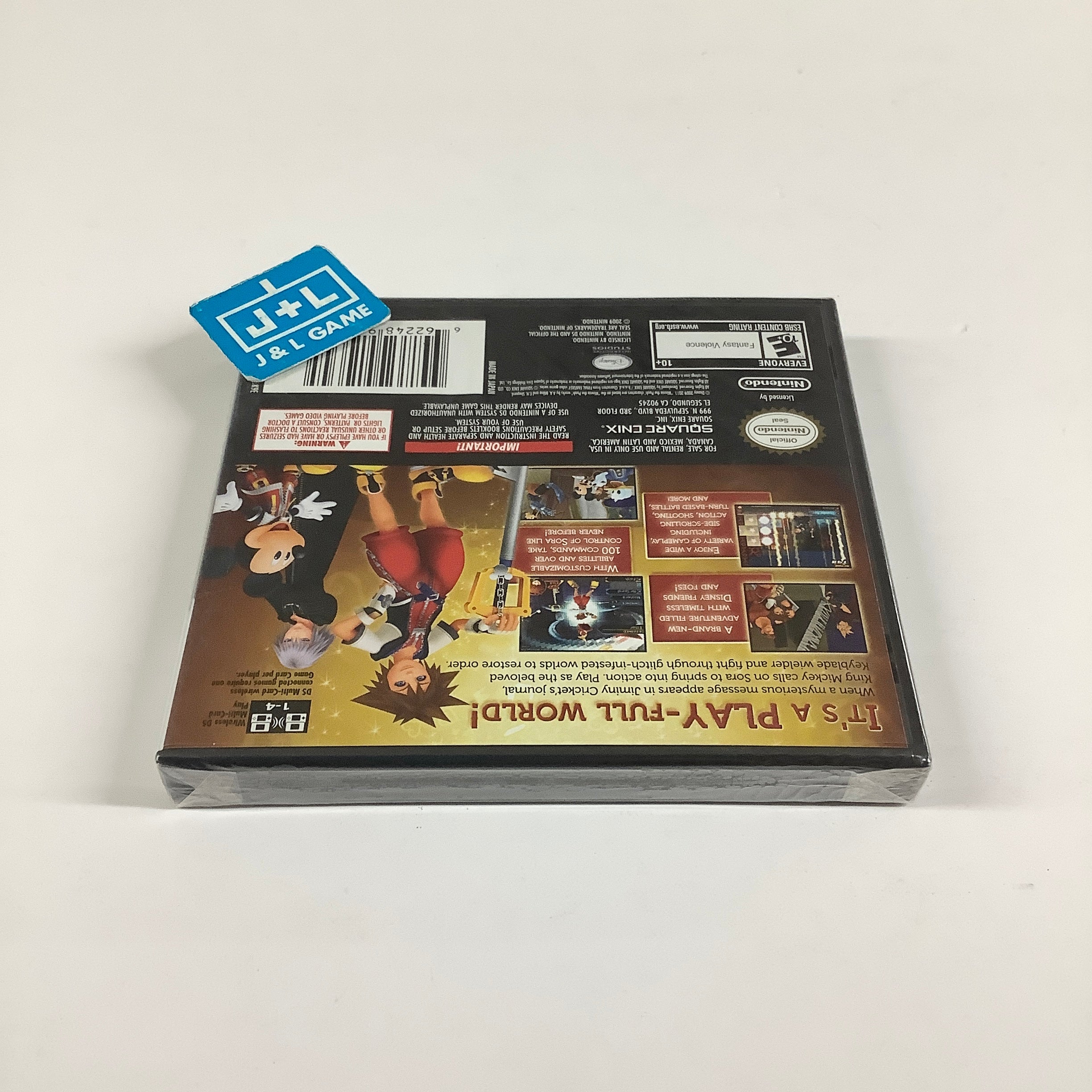Kingdom Hearts Re:coded - (NDS) Nintendo DS Video Games Square Enix