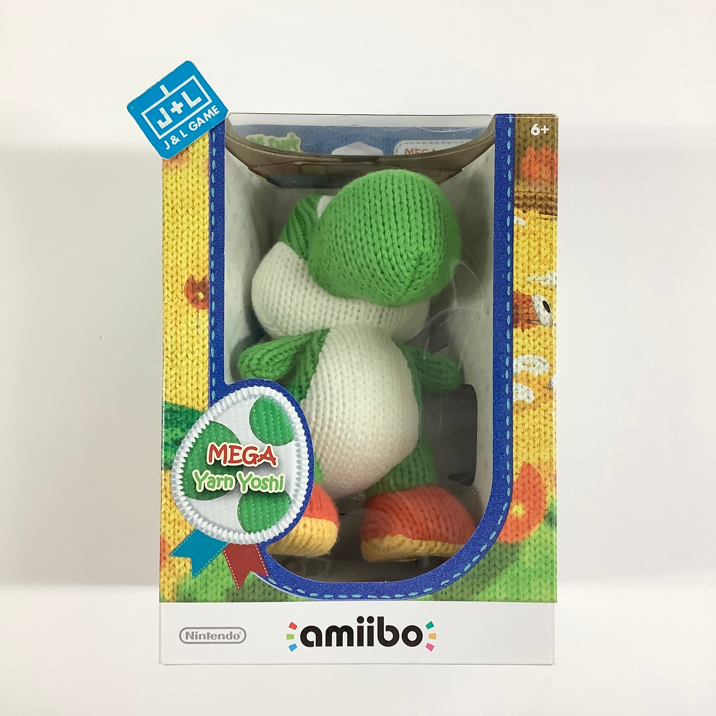 Mega Yarn Yoshi (Yoshi's Woolly World) - Nintendo WiiU Amiibo Amiibo Nintendo