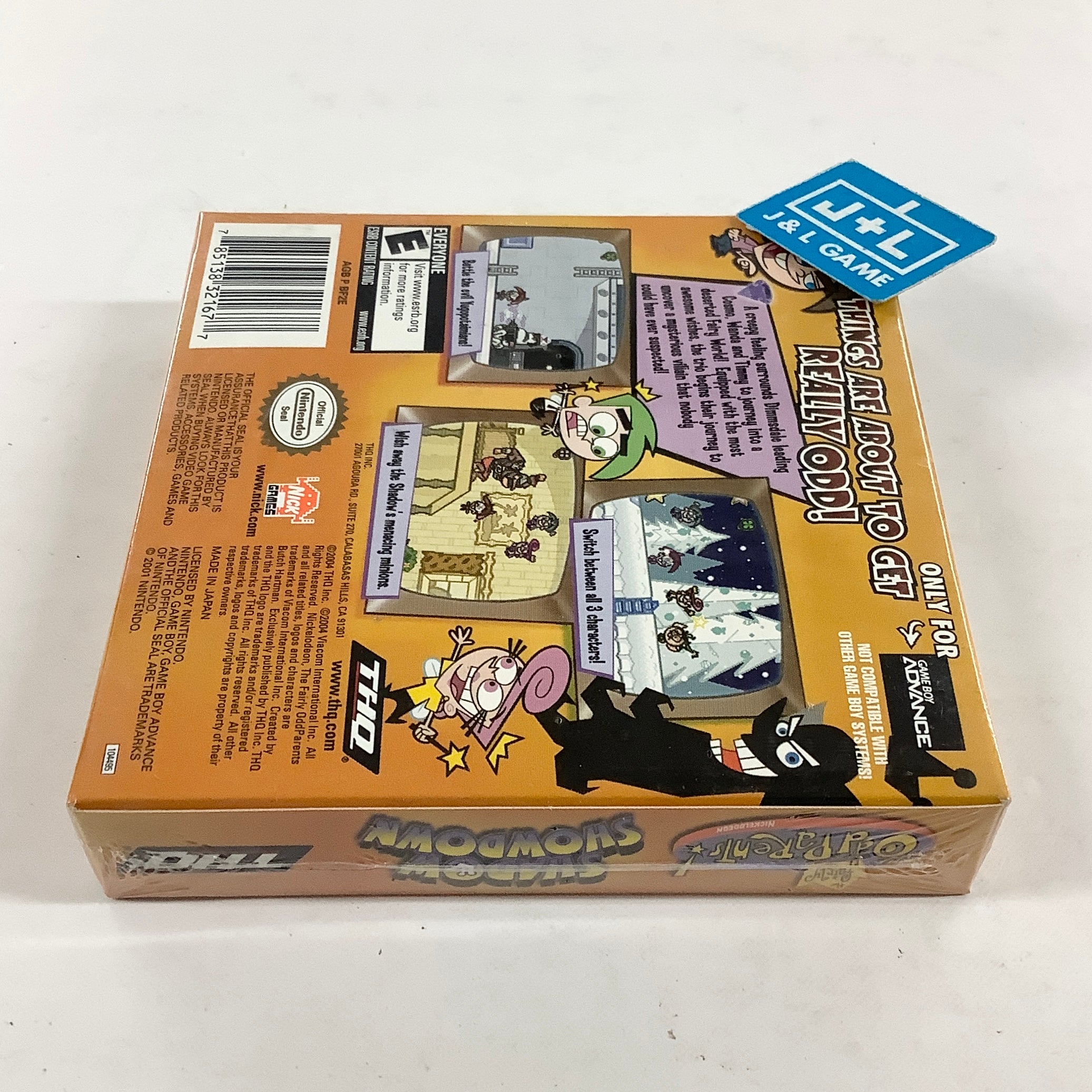 The Fairly OddParents! Shadow Showdown - (GBA) Game Boy Advance Video Games THQ