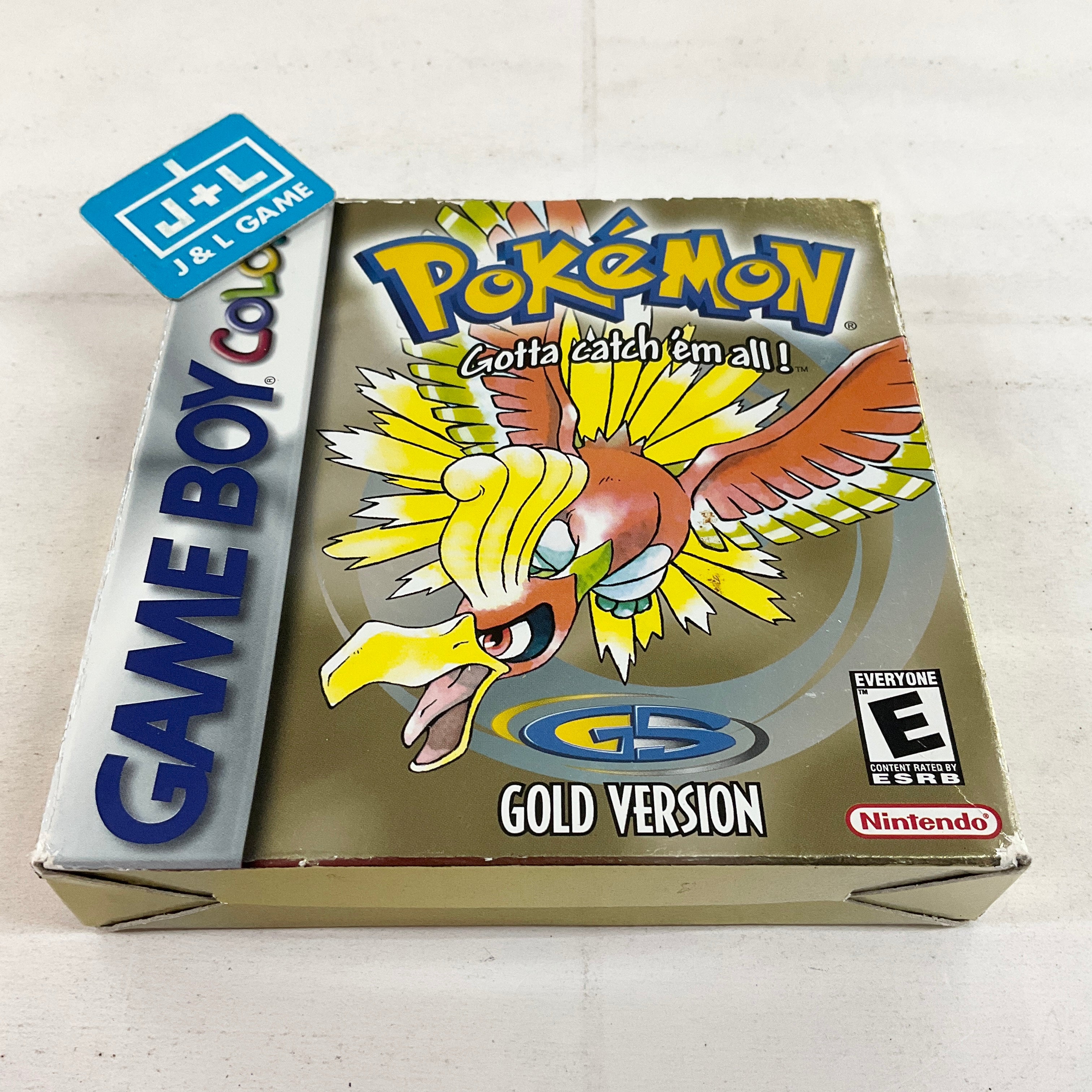 Pokemon Gold Version - (GBC) Game Boy Color [Pre-Owned] Video Games Nintendo