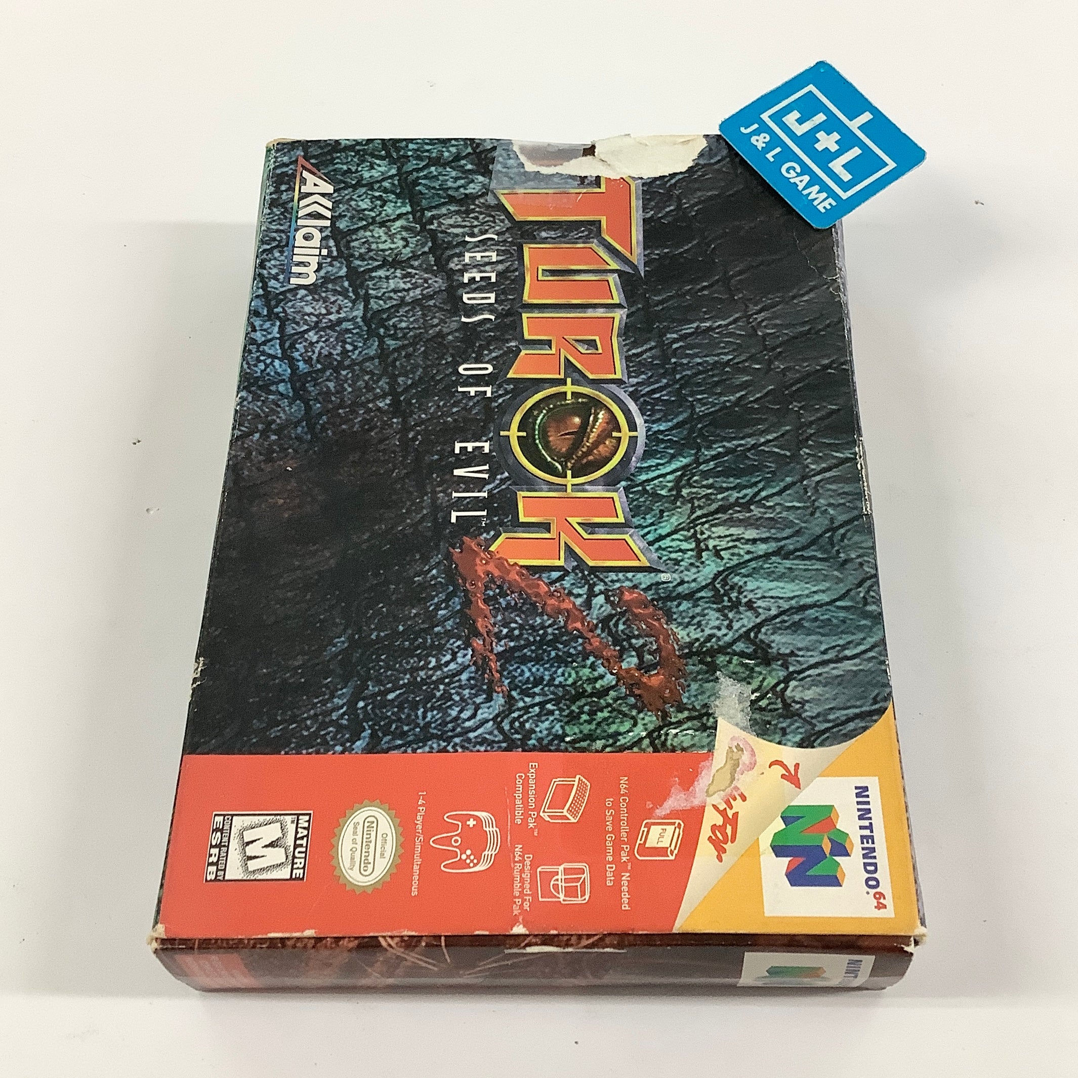 Turok 2: Seeds of Evil - (N64) Nintendo 64 [Pre-Owned] Video Games Acclaim