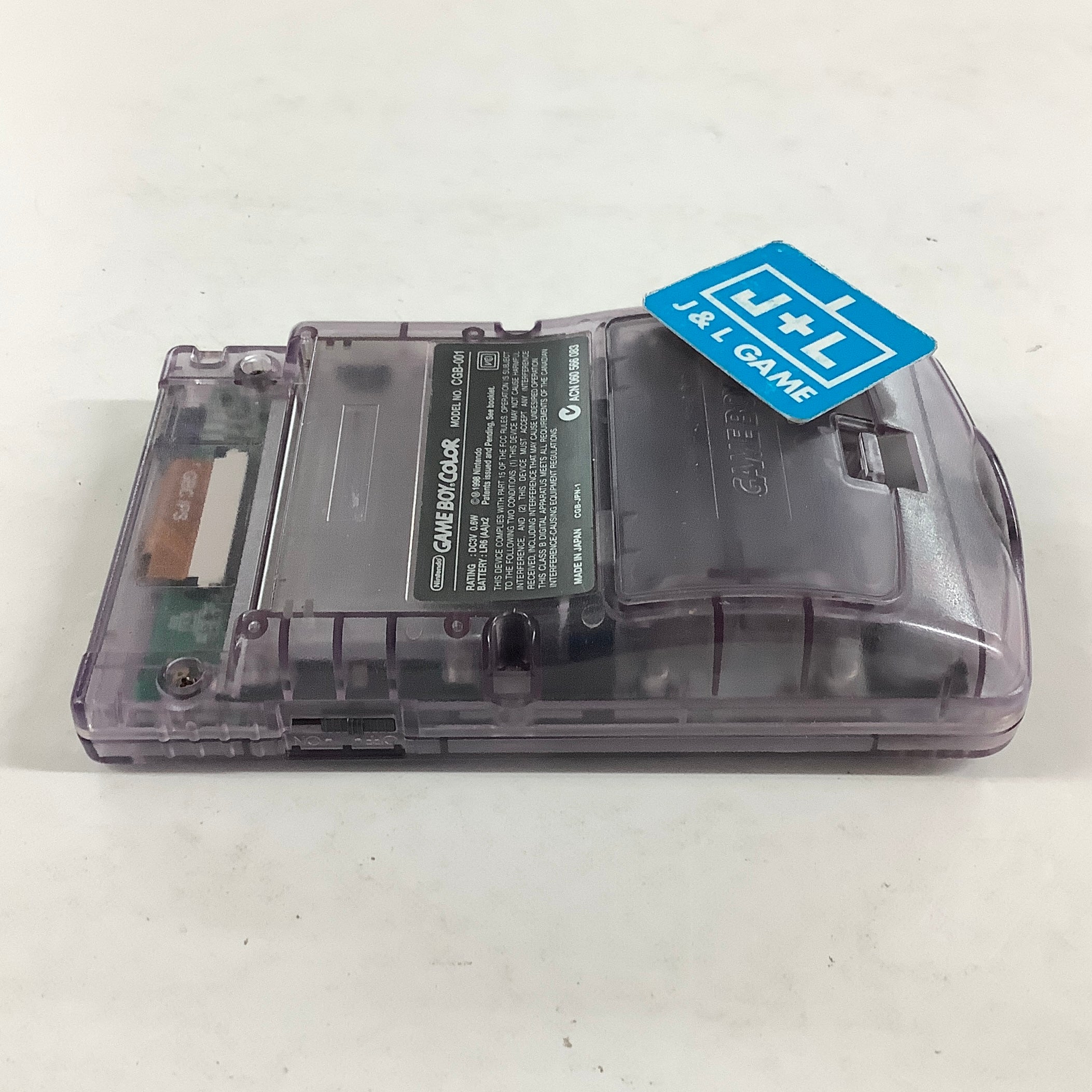 Nintendo Game Boy Color Console (Atomic Purple With Backlight) - (GBC) Game Boy Color [Pre-Owned] Consoles Nintendo