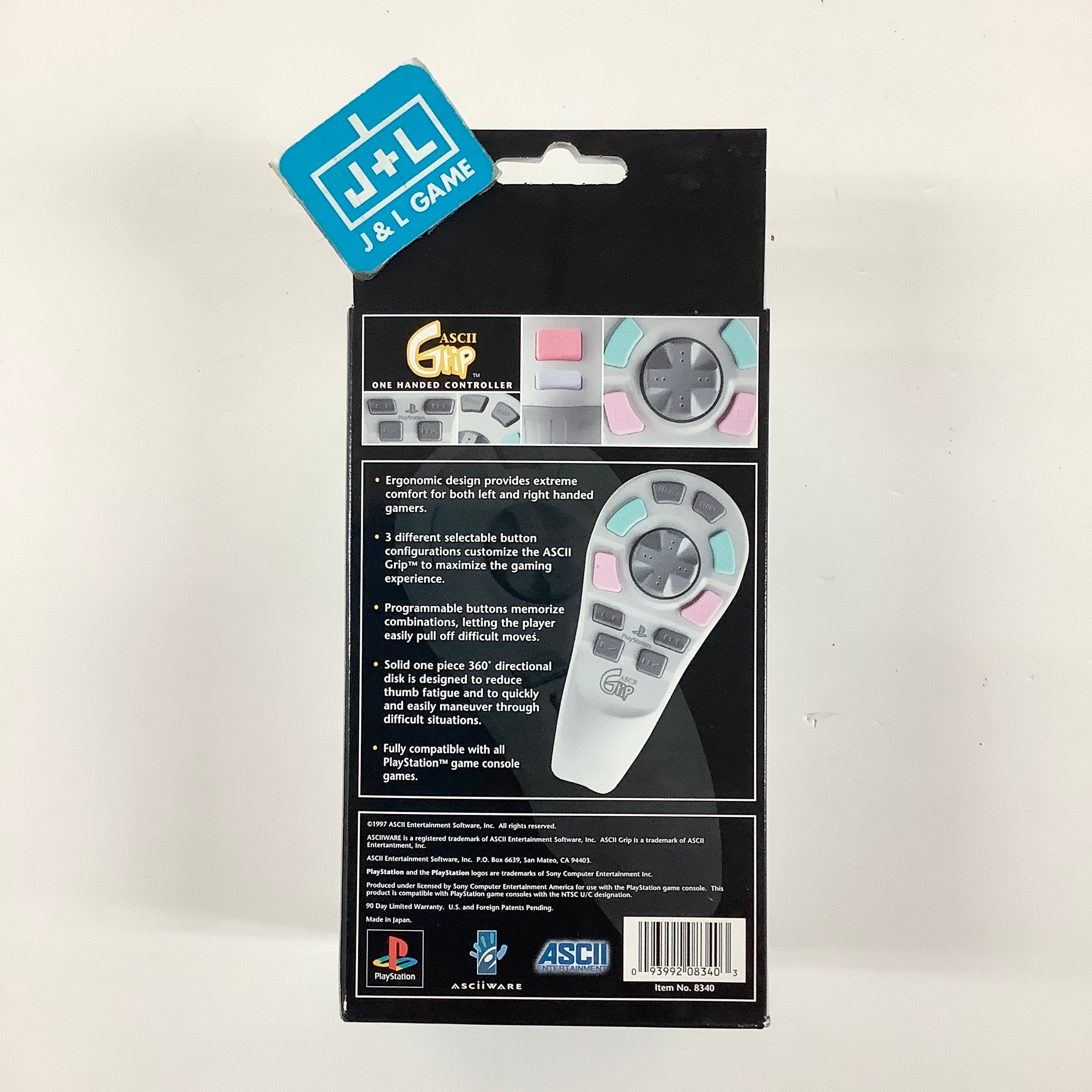 PlayStation ASSCII Grip One Hand Controller - (PS1) PlayStation 1