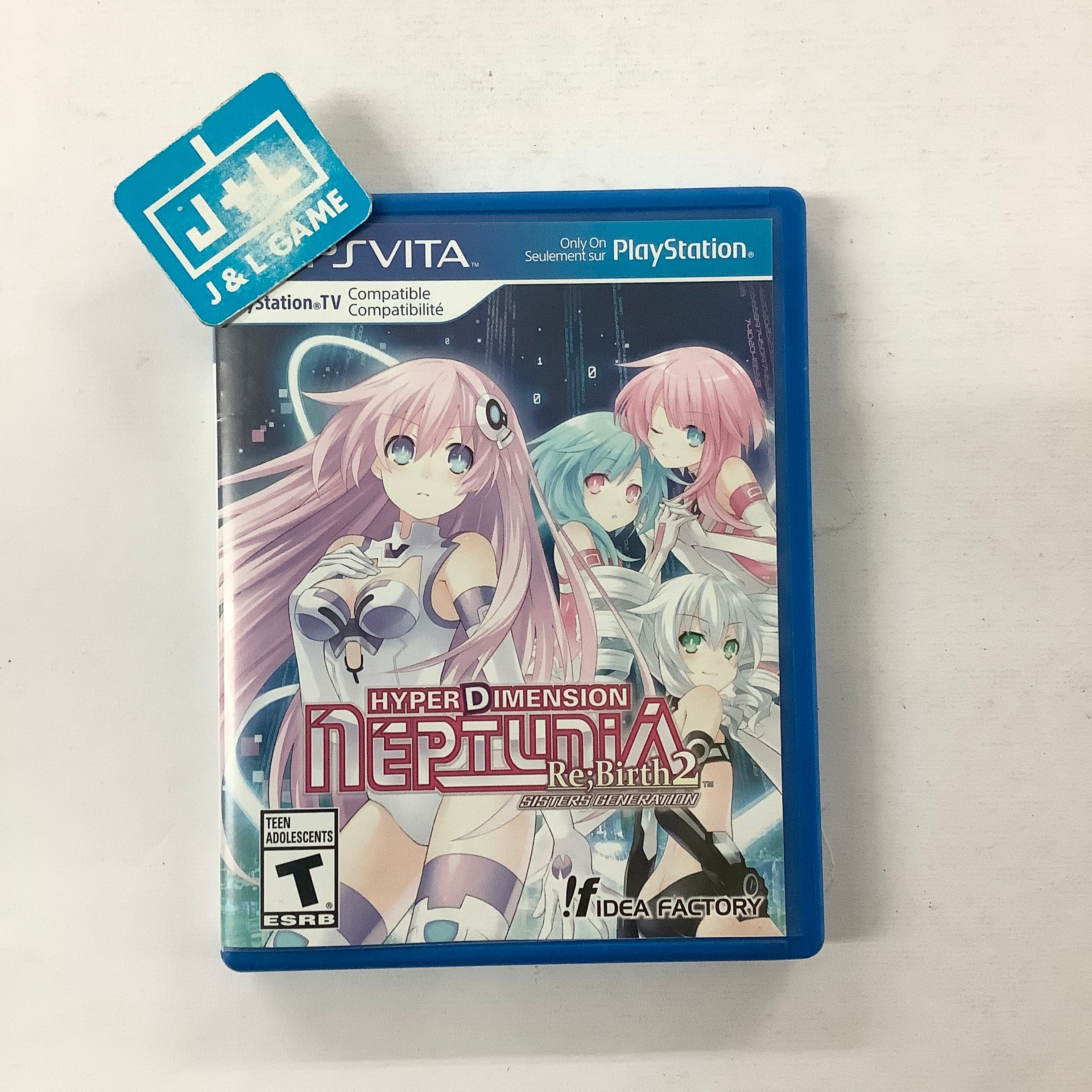 Hyperdimension Neptunia Re;Birth2: Sisters Generation - (PSV) PlayStation Vita [Pre-Owned] Video Games Idea Factory   