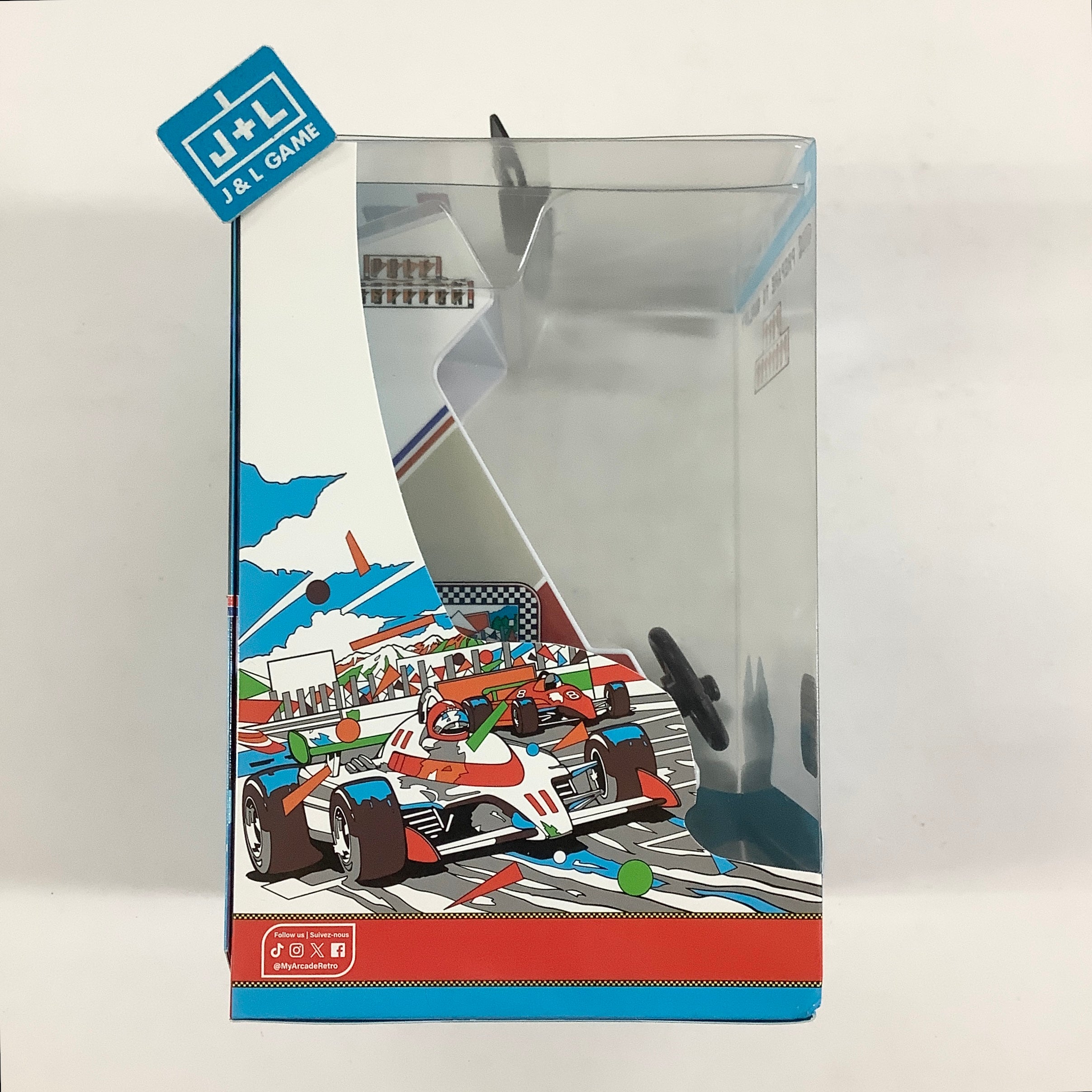 My Arcade Racing Player: Retro Mini Arcade Game Console with 2 Games - Toys CONSOLE My Arcade