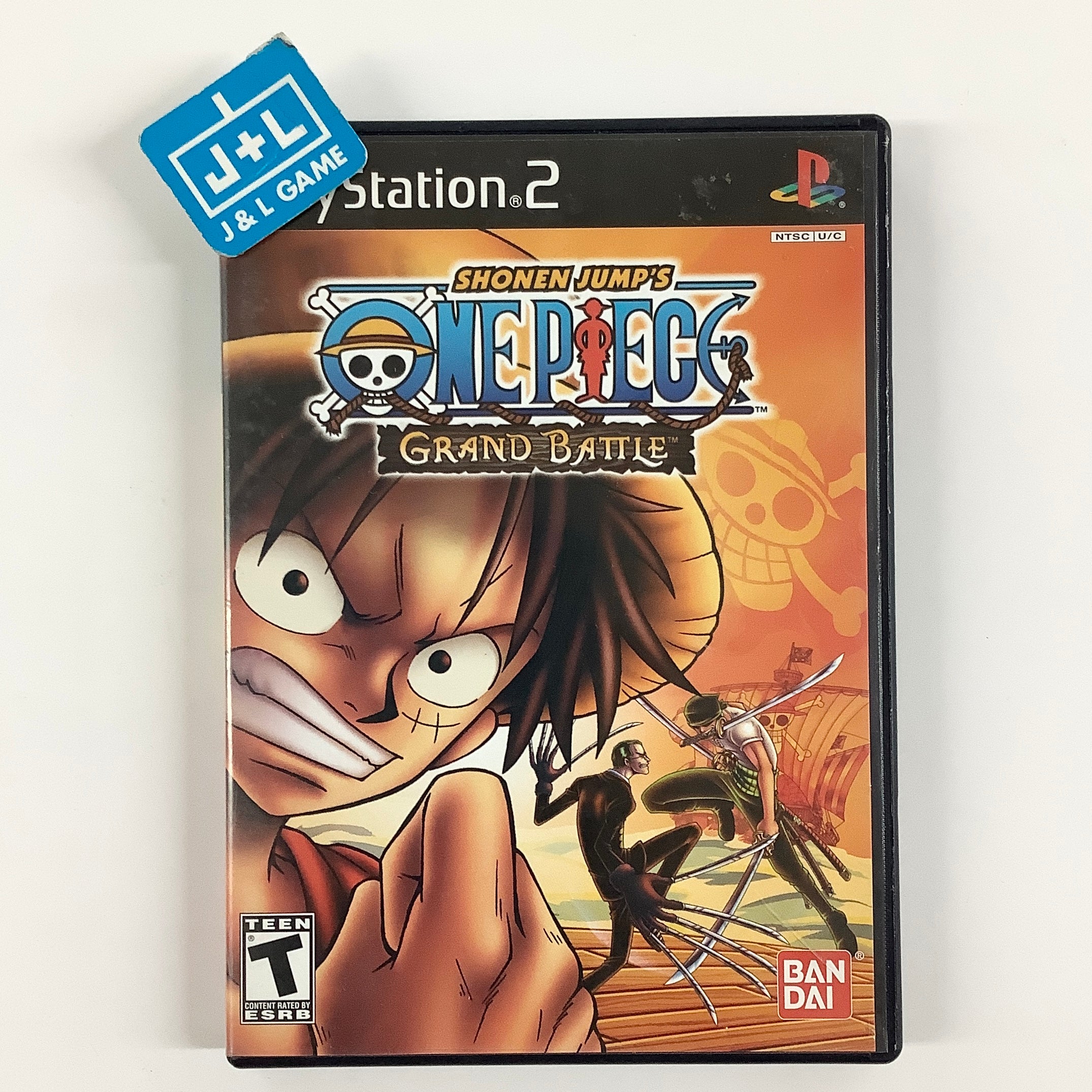 One Piece Grand Battle - (PS2) PlayStation 2 [Pre-Owned] Video Games Bandai Interactive