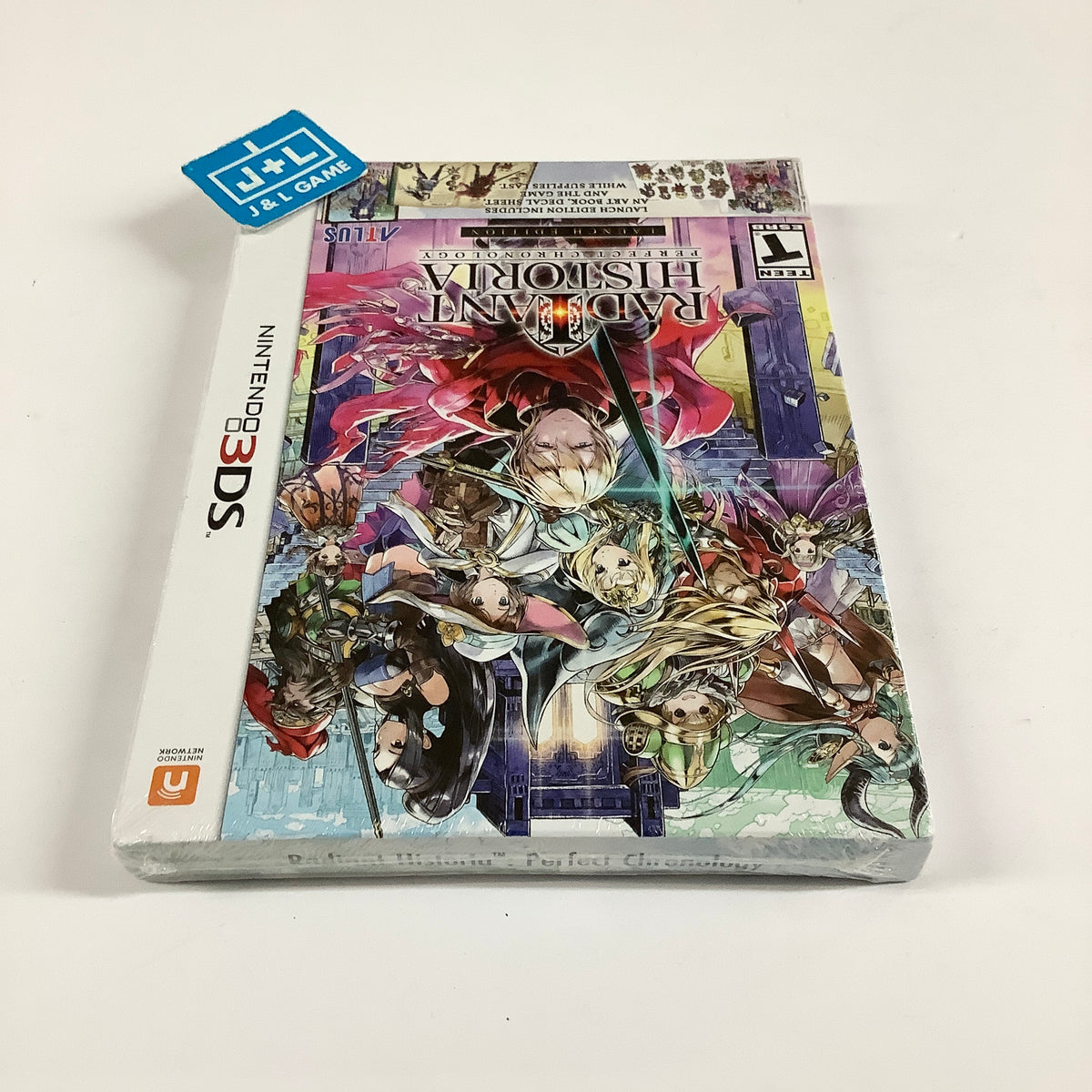 Radiant Historia: Perfect Chronology (Launch Edition) - Nintendo 3DS Video Games Atlus