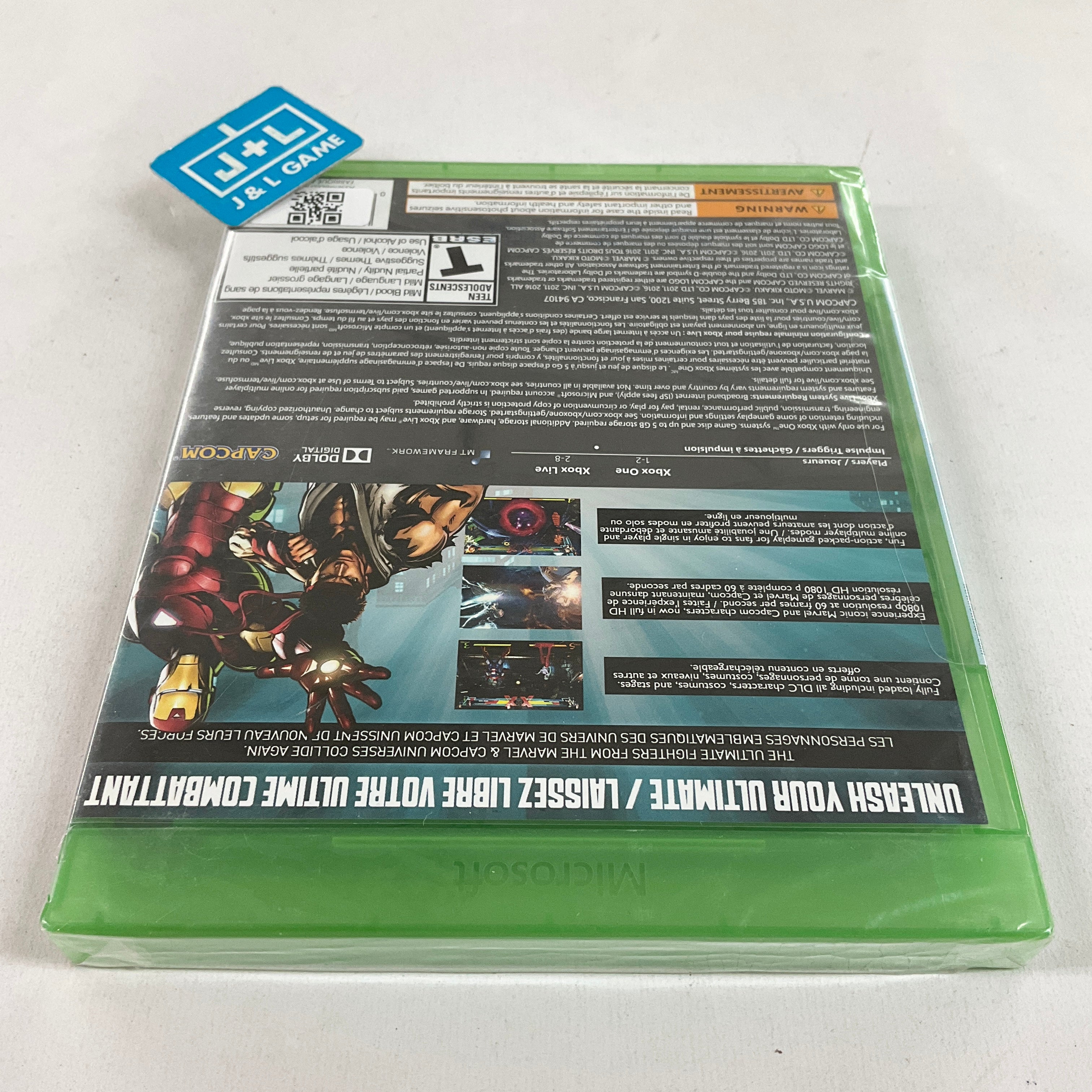 Ultimate Marvel Vs. Capcom 3 - (XB1) Xbox One Video Games Capcom