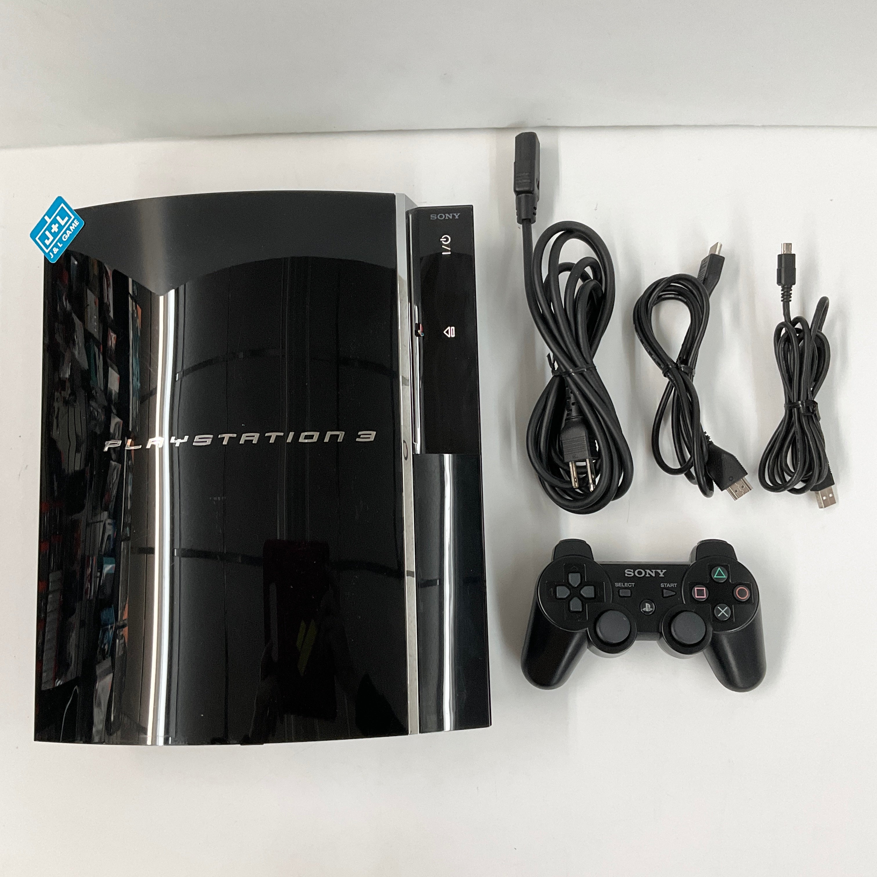 Sony PlayStation 3 80 GB Console (Backward Compatible) - (PS3) Playstation 3 [Pre-Owned] Consoles Sony   