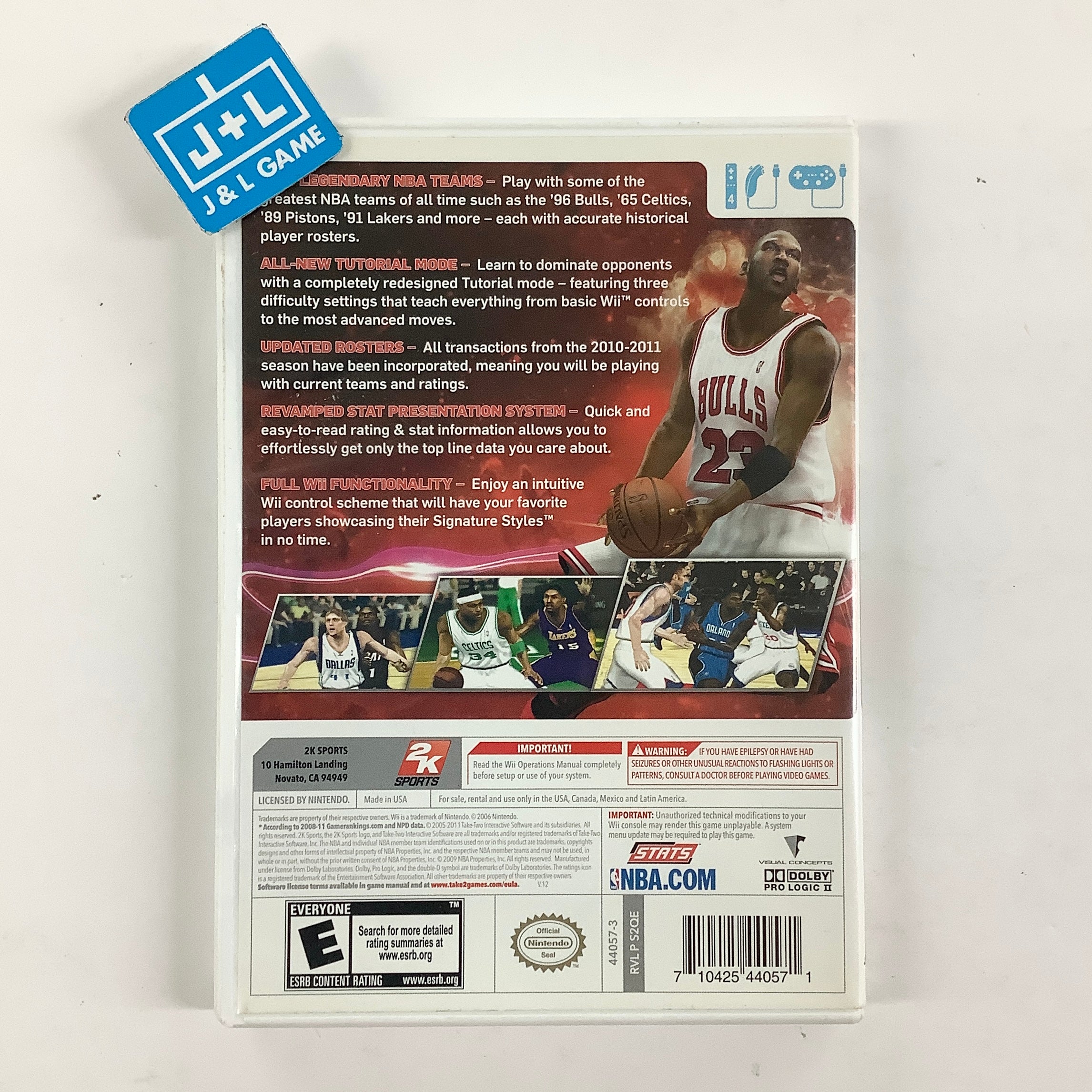 NBA 2K12 - Nintendo Wii [Pre-Owned]