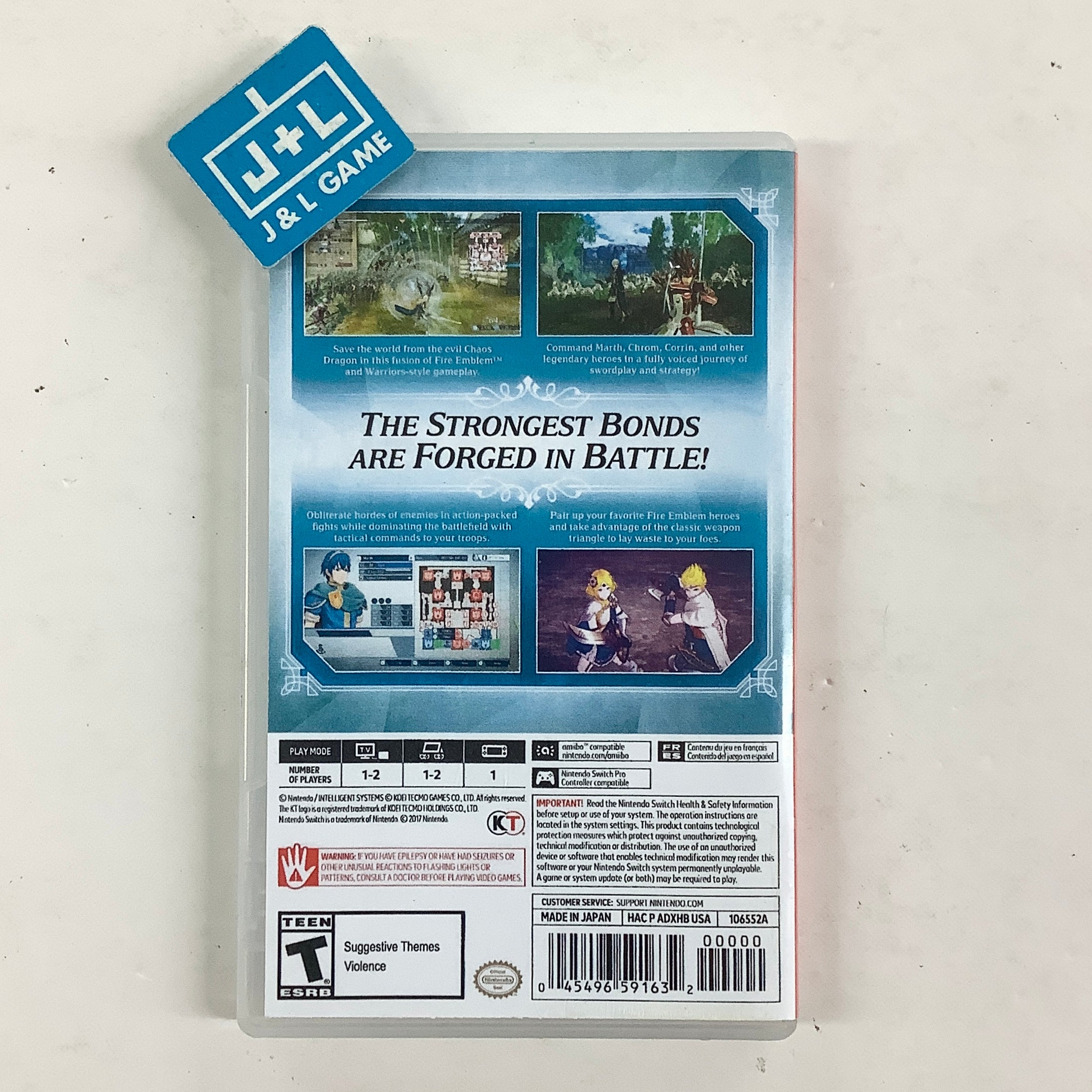 Fire Emblem Warriors - (NSW) Nintendo Switch [Pre-Owned] Video Games Koei Tecmo Games
