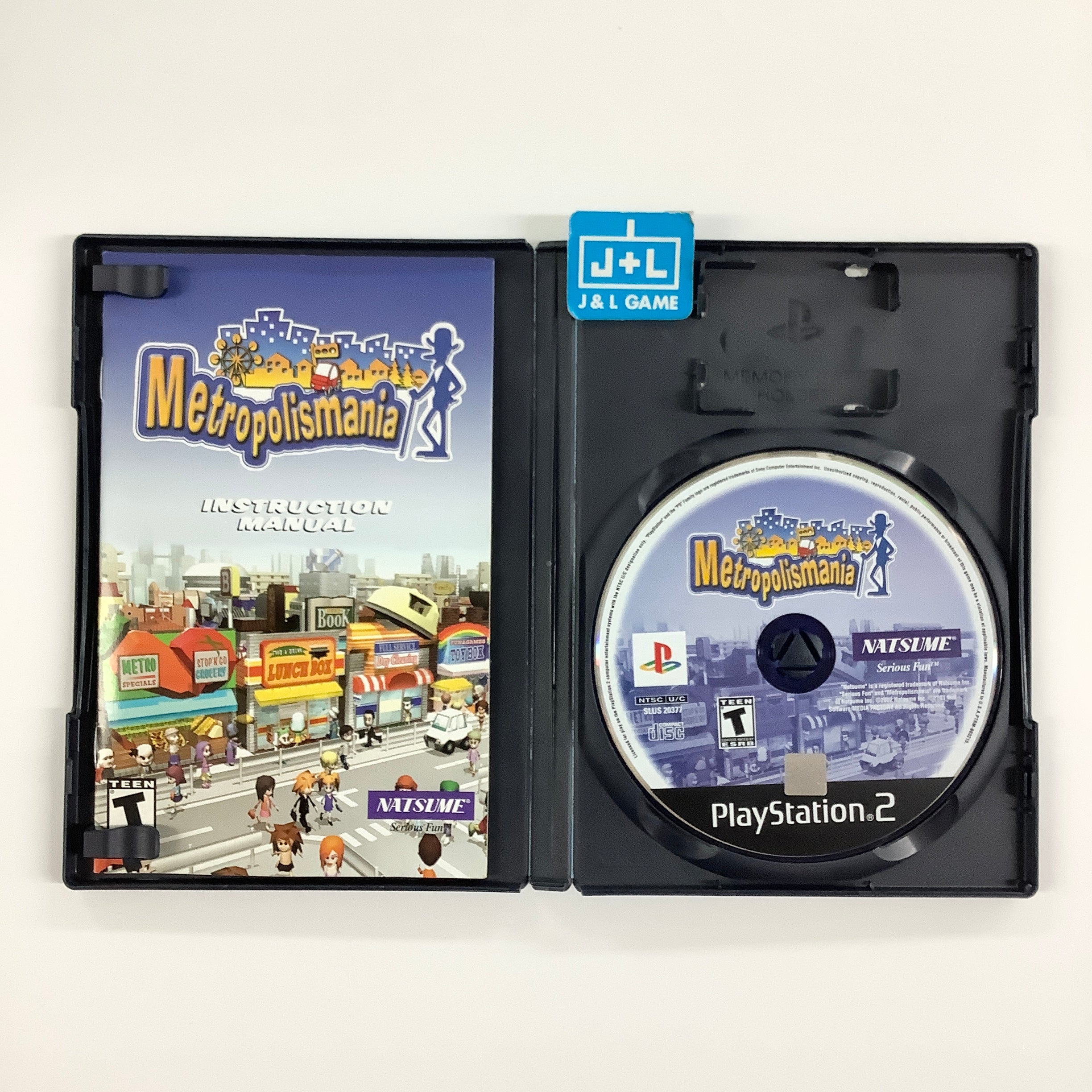 MetropolisMania - (PS2) Playstation 2 [Pre-Owned] Video Games Natsume
