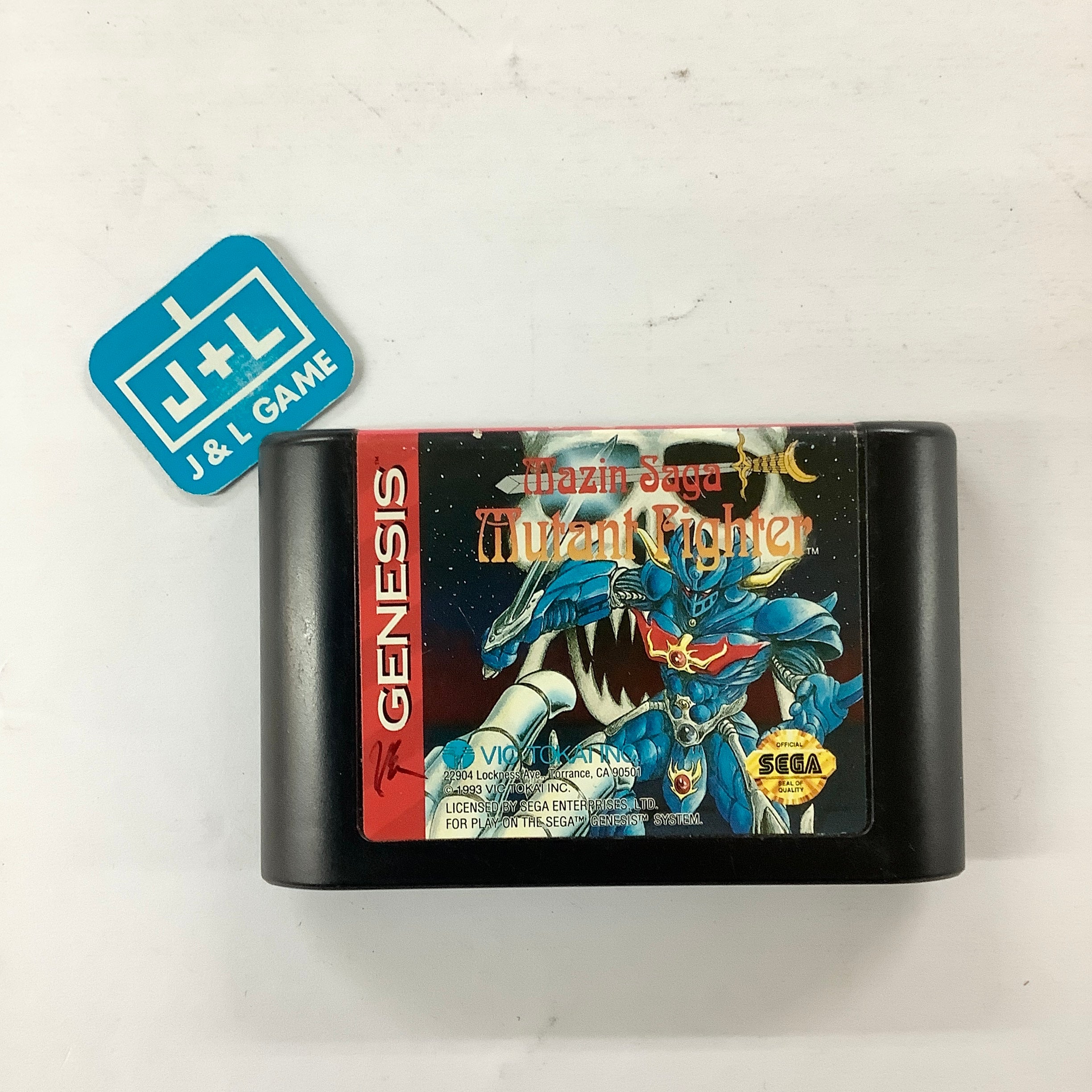 Mazin Saga Mutant Fighter - (SG) SEGA Genesis [Pre-Owned] | J&L Game