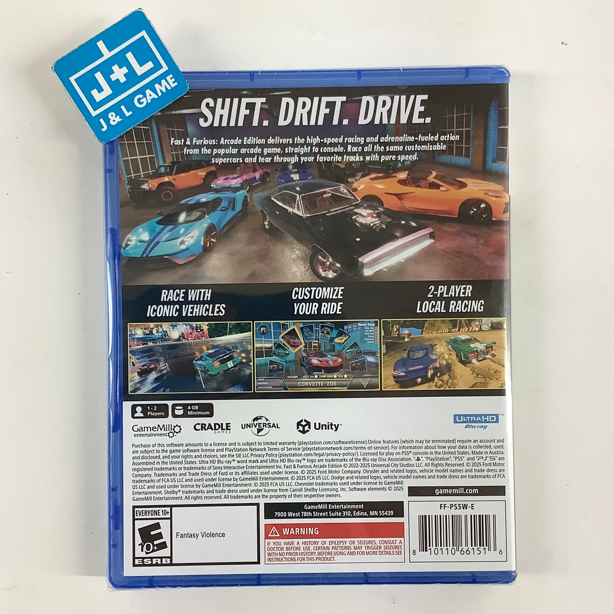 Fast & Furious: Arcade Edition - (PS5) PlayStation 5