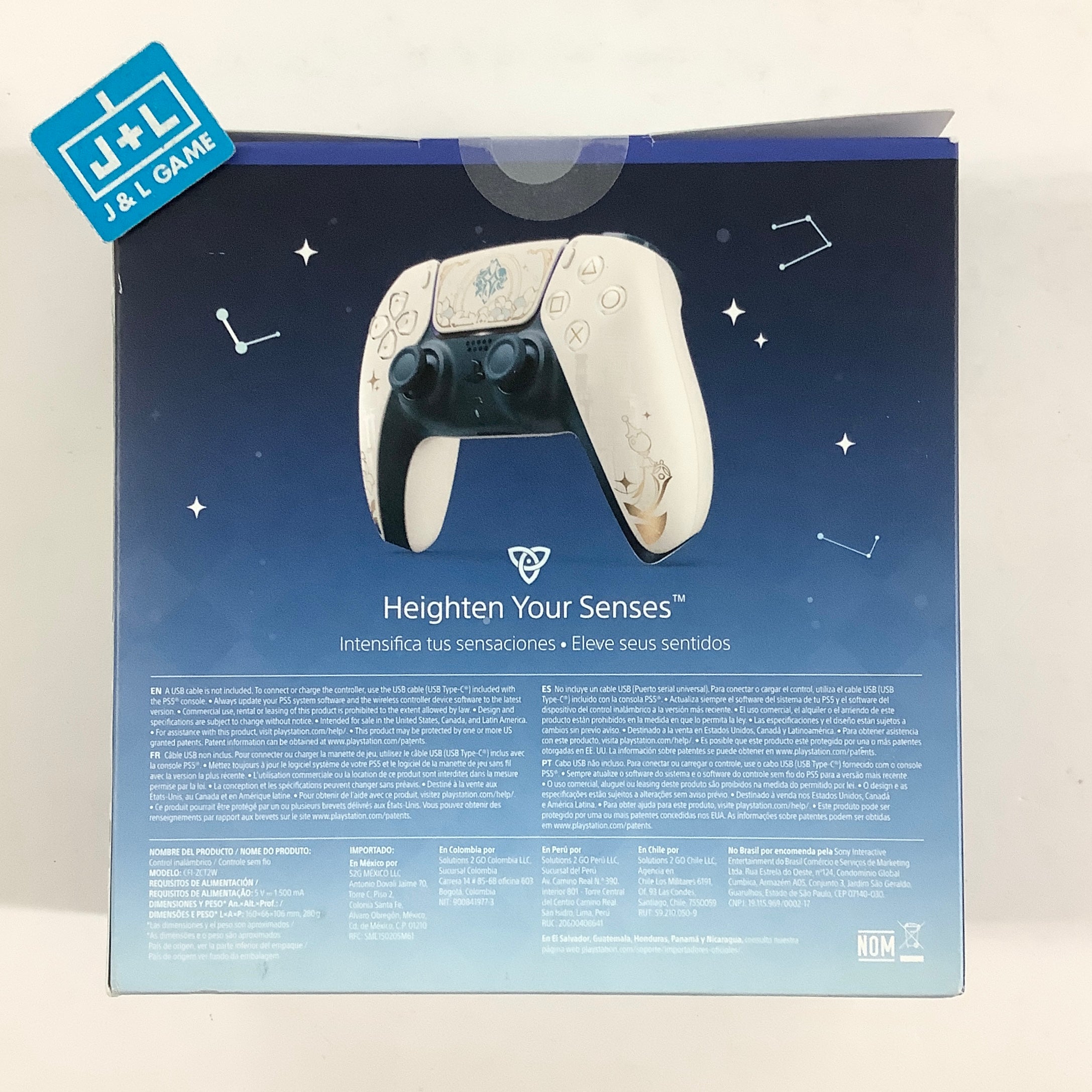 SONY PlayStation 5 DualSense Wireless Controller (Genshin Impact) - (PS5) PlayStation 5 ACCESSORIES PlayStation
