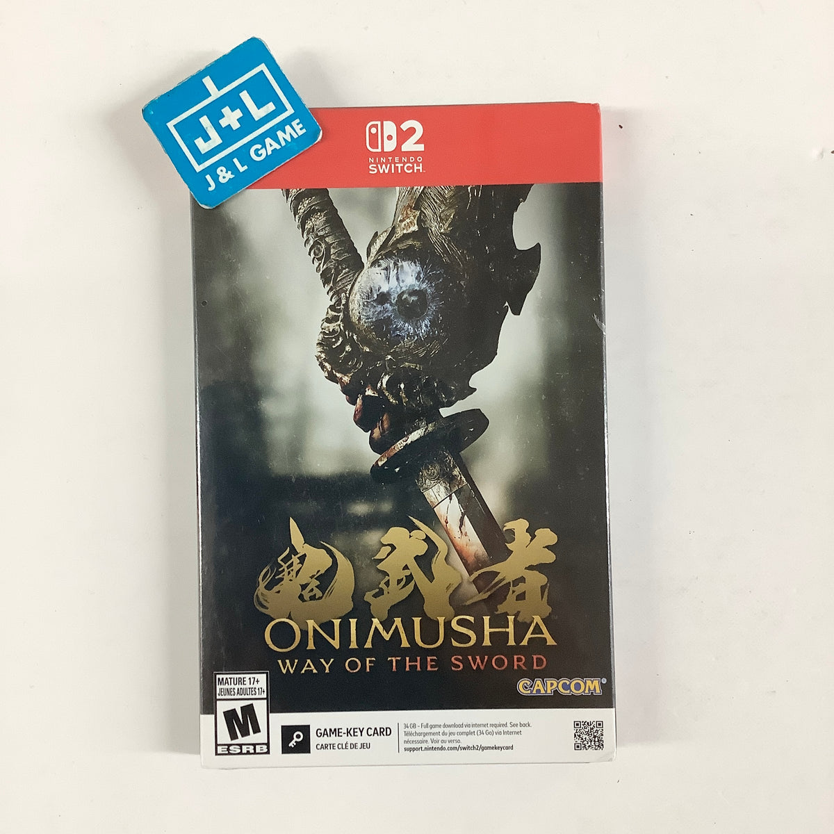 Onimusha: Way of the Sword Steelbook Edition - (NS2) Nintendo Switch 2 Video Games Capcom