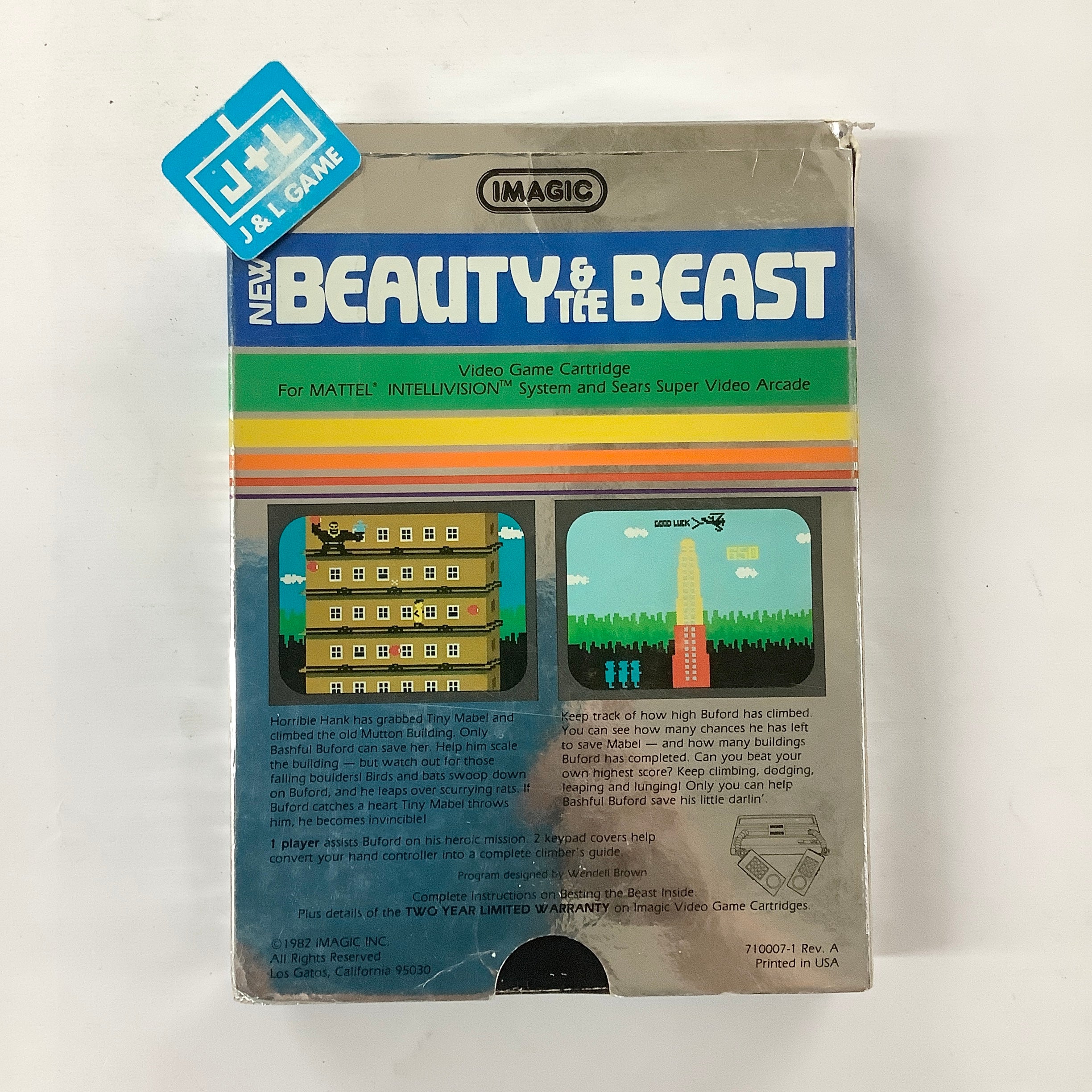 Beauty and the Beast - (INTV) Intellivision [Pre-Owned] Video Games iMagic   