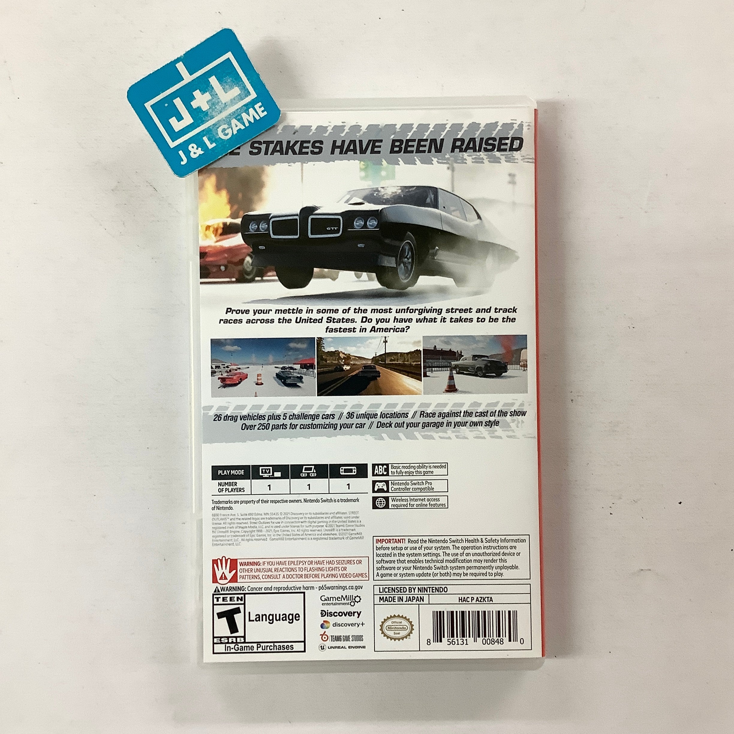 Street Outlaws 2: Winner Takes All - (NSW) Nintendo Switch