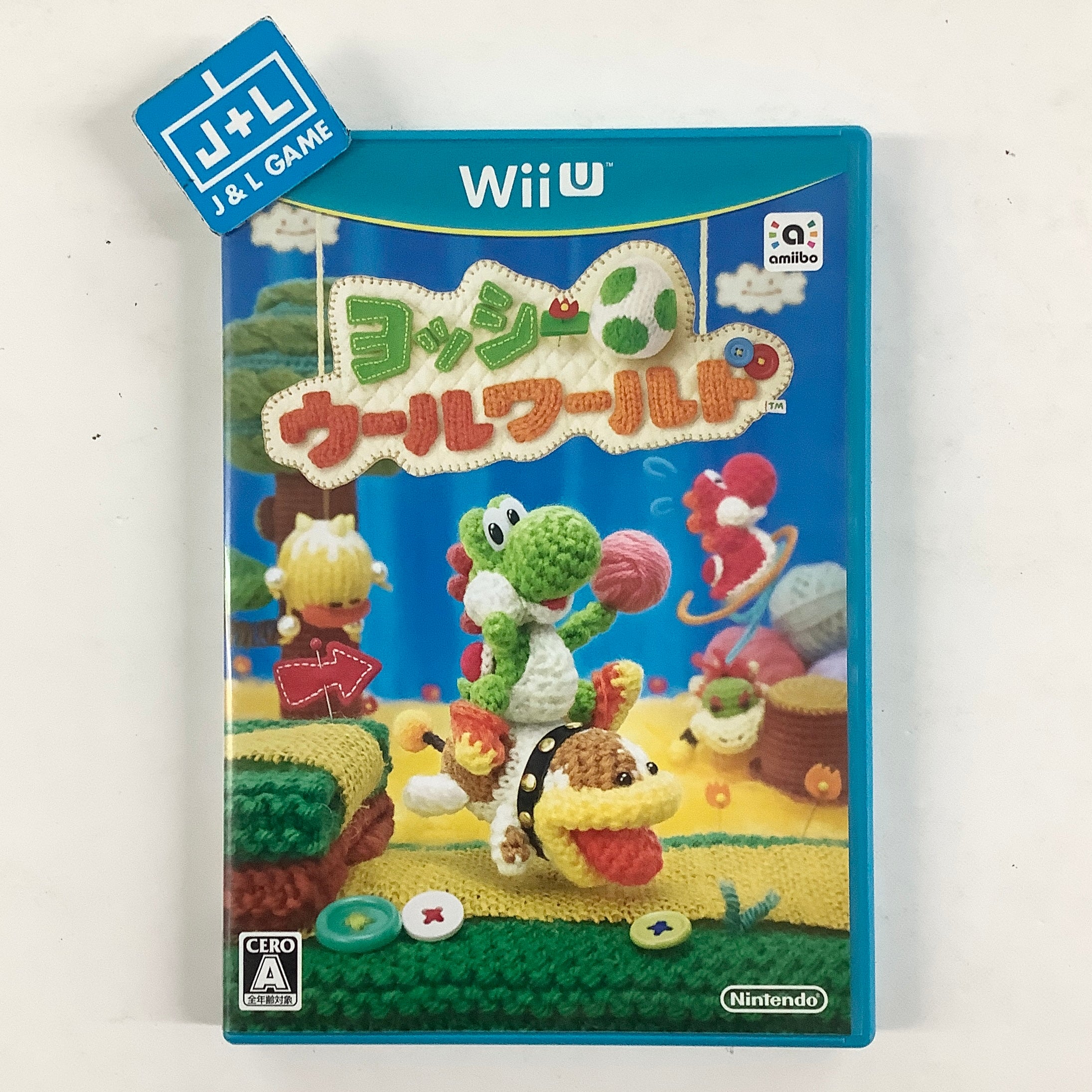 Yoshi's Woolly World - Nintendo Wii U [Pre-Owned] (Japanese Import) Video Games Nintendo