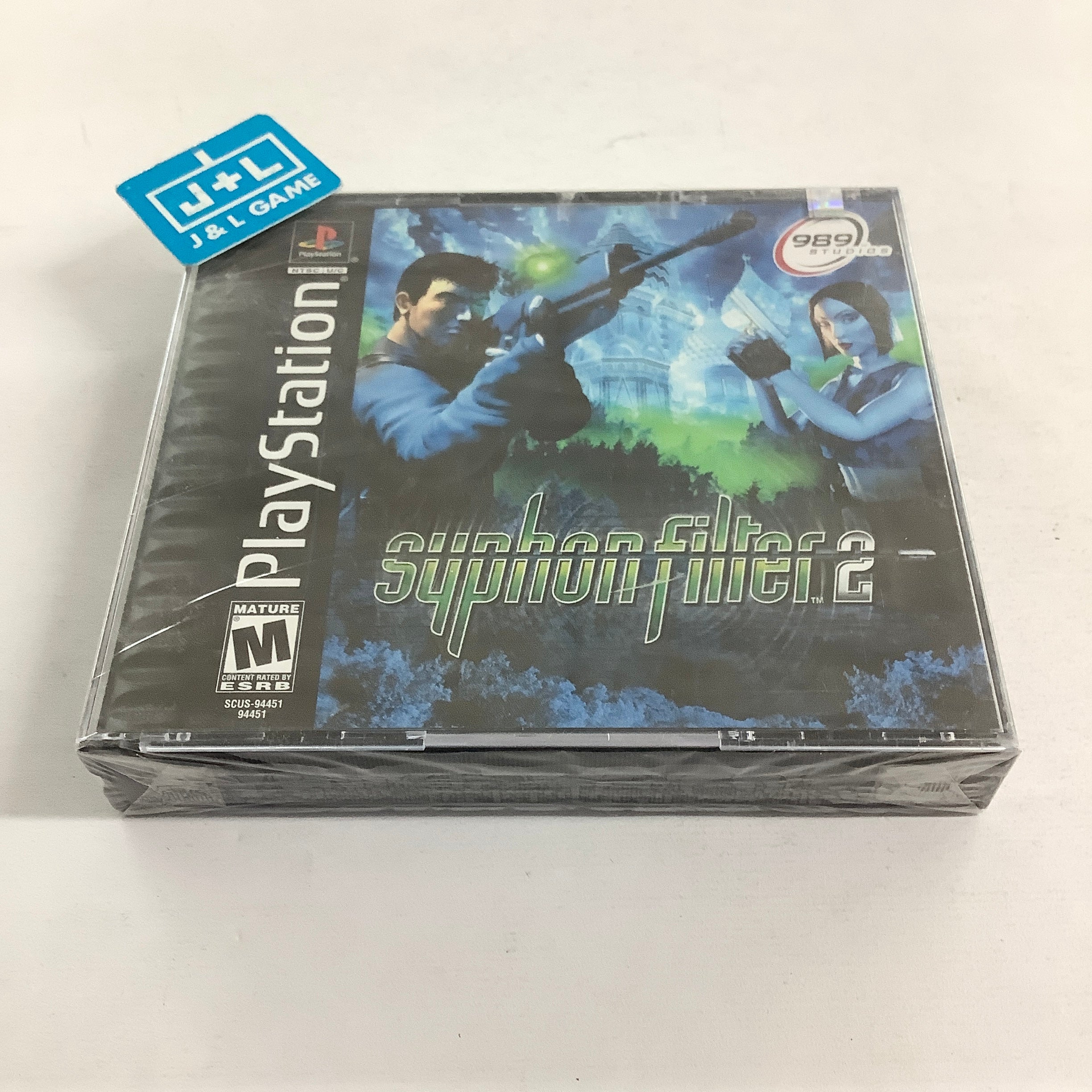 Syphon Filter 2 - (PS1) Playstation 1 Video Games Sony Computer Entertainment