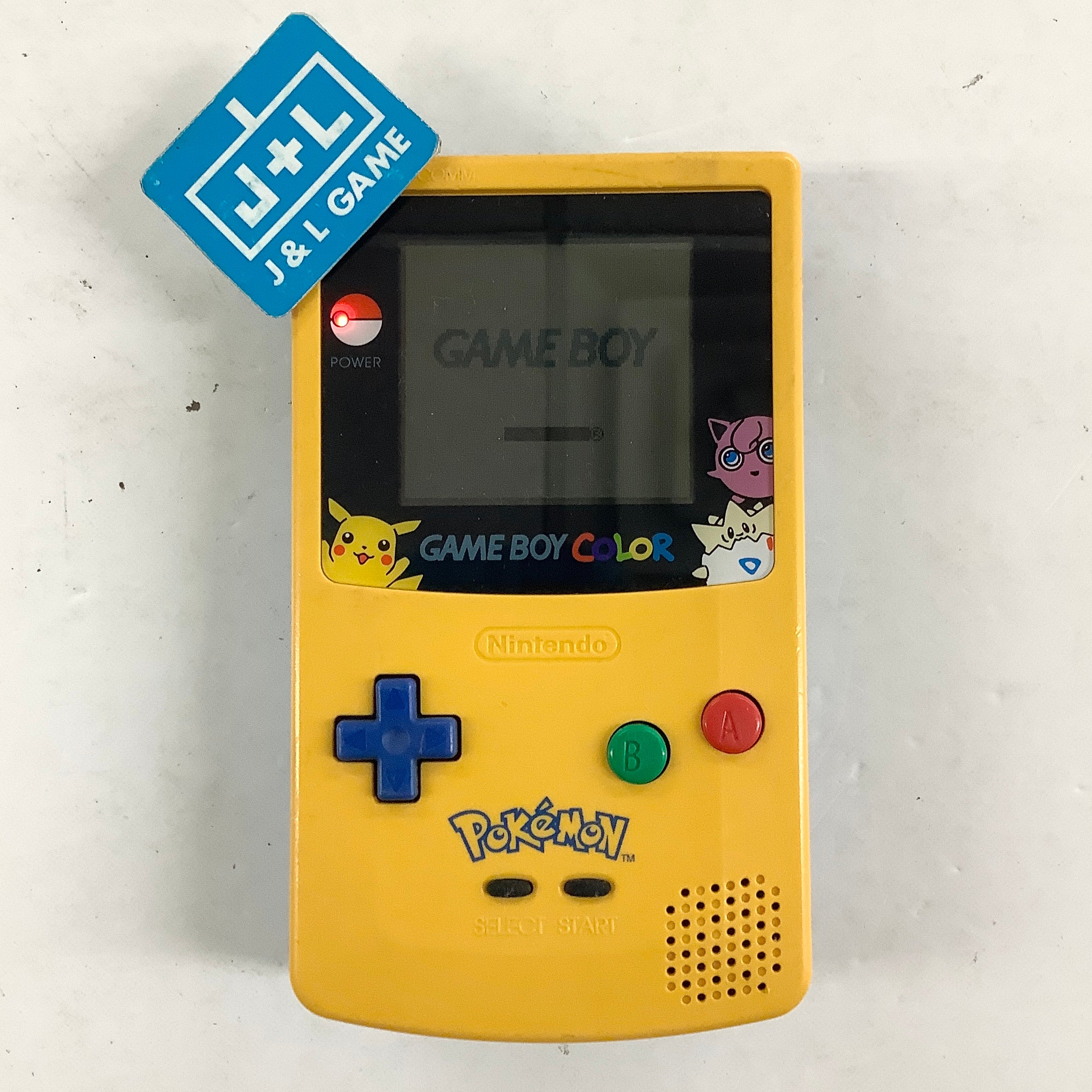 Nintendo Game Boy Color Console (Pokemon Yellow) - (GBC) Game Boy Color [Pre-Owned] CONSOLE Nintendo