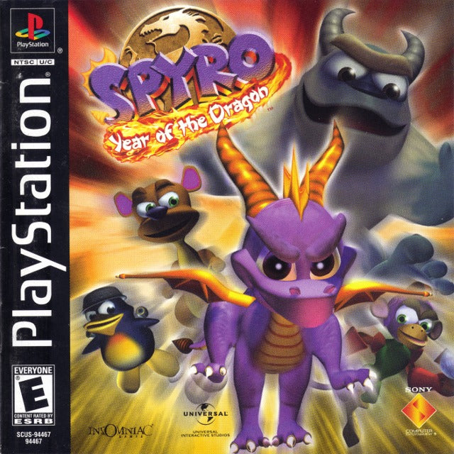 Spyro: Year of the Dragon - (PS1) PlayStation 1 [Pre-Owned] Video Games SCEA