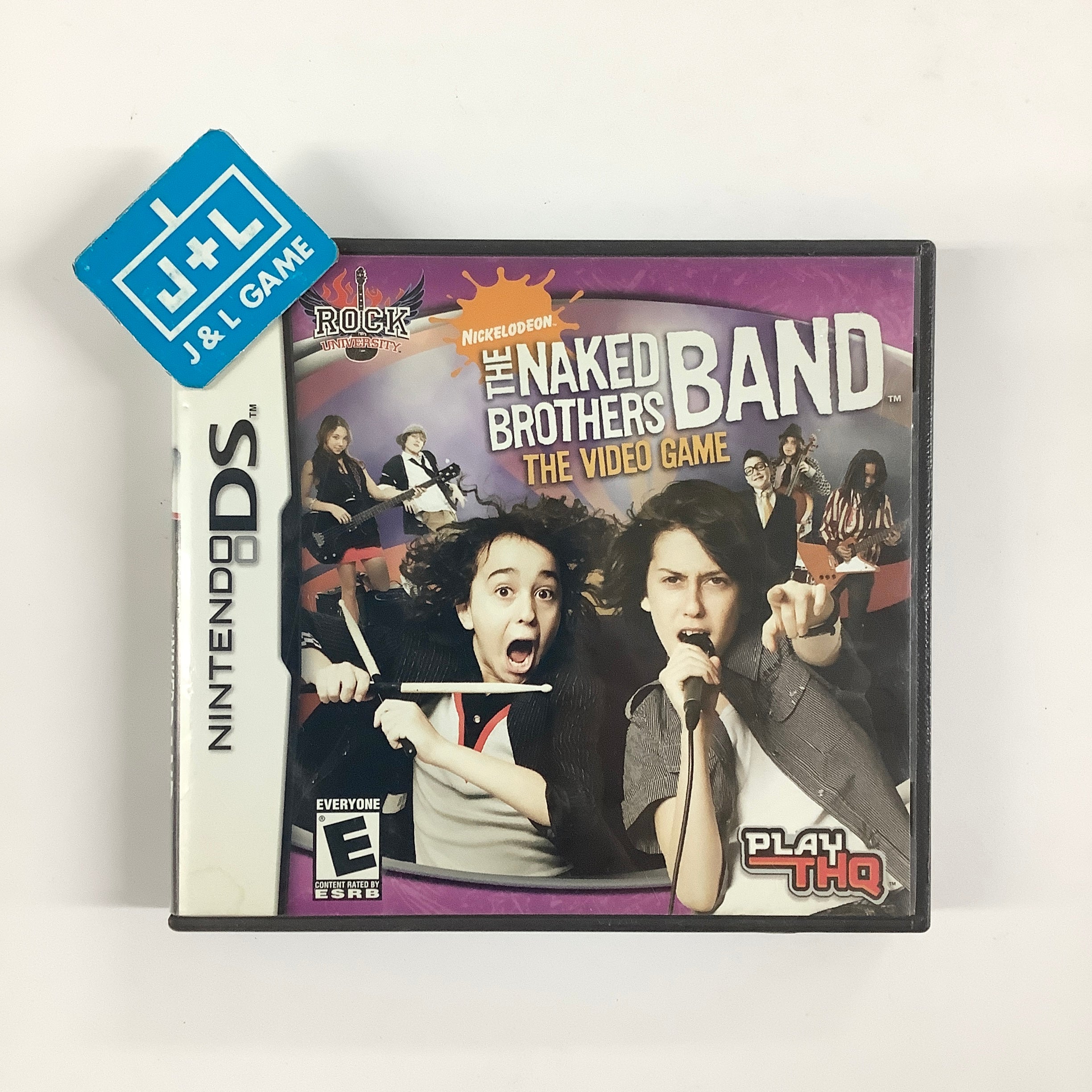 The Naked Brothers Band: The Video Game - (NDS) Nintendo DS [Pre-Owned] Video Games THQ