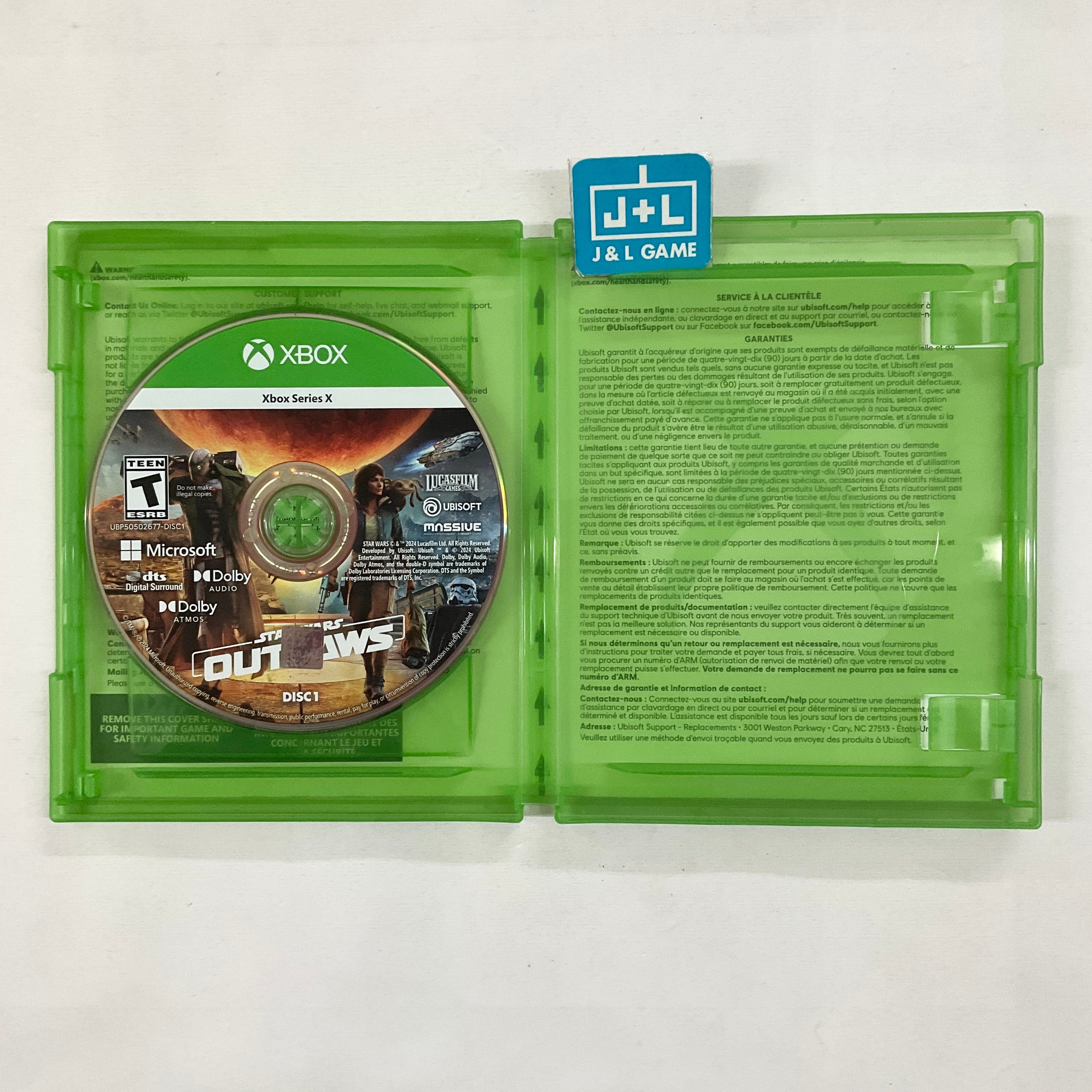 Star Wars Outlaws - (XSX) Xbox Series X [Pre-Owned] Video Games Ubisoft