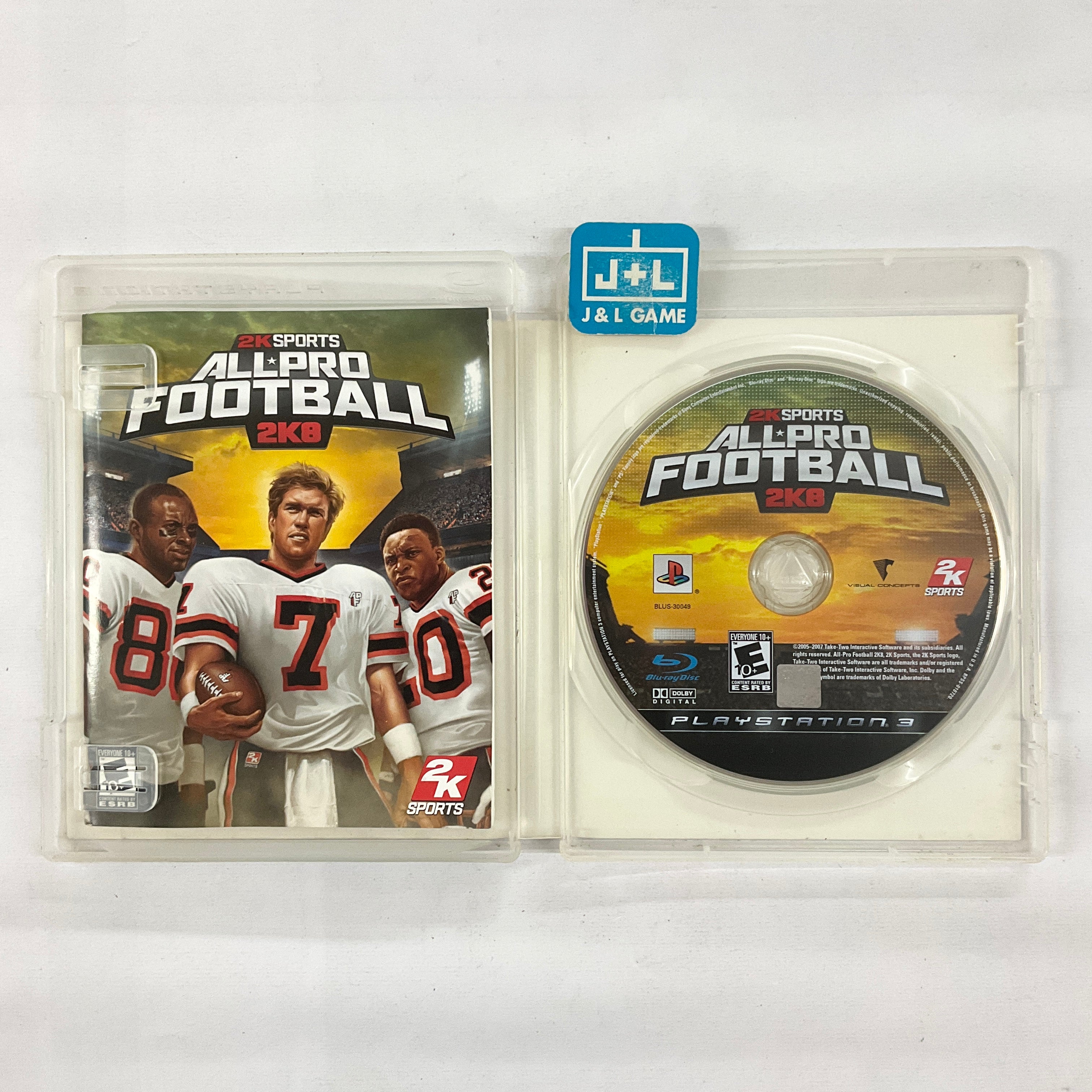 All-Pro Football 2K8 - (PS3) Playstation 3 [Pre-Owned] | J&L Game
